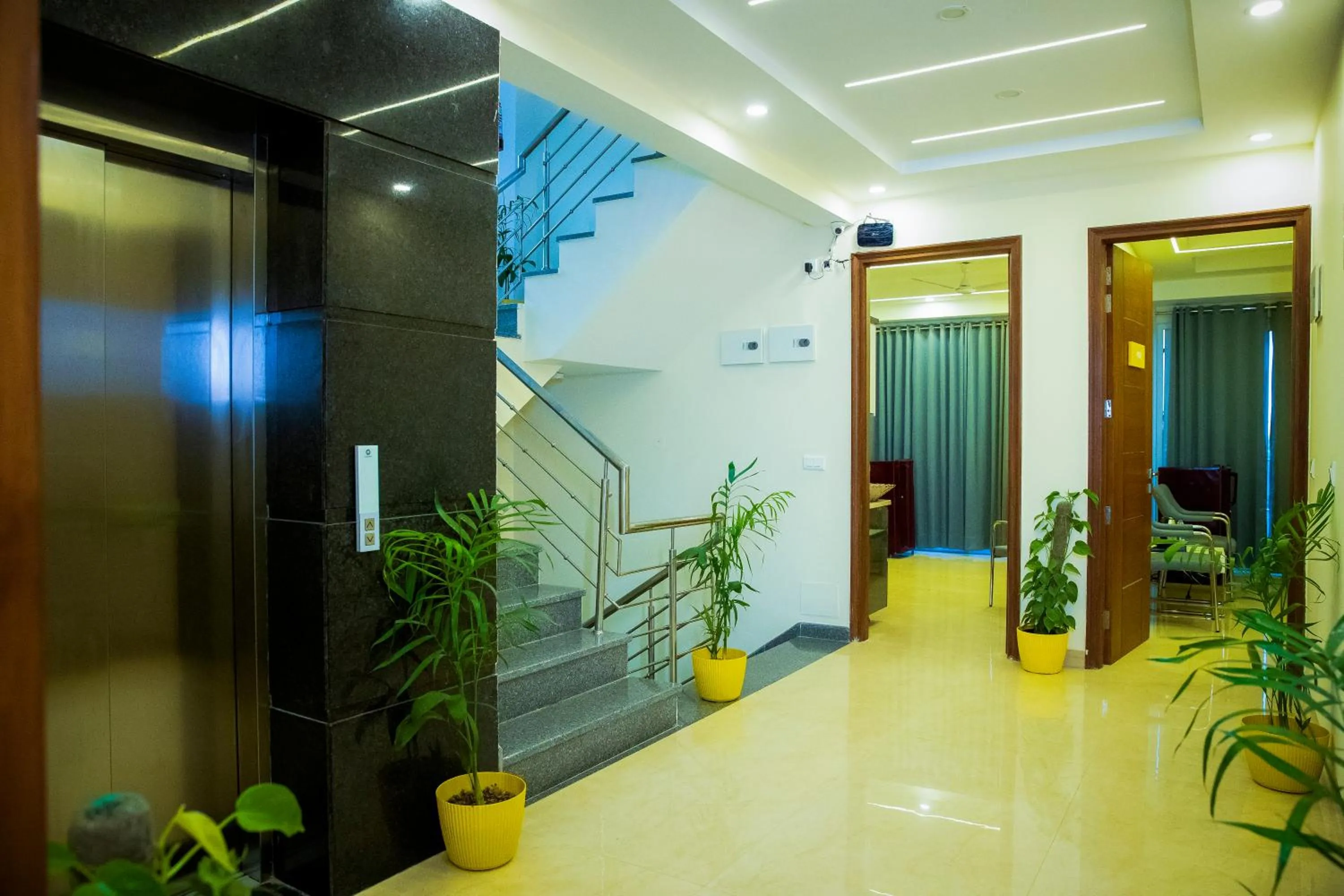 elevator in Lime Tree Luxury Studio - Service Apartment Near Artemis Hospital ,Gurgaon