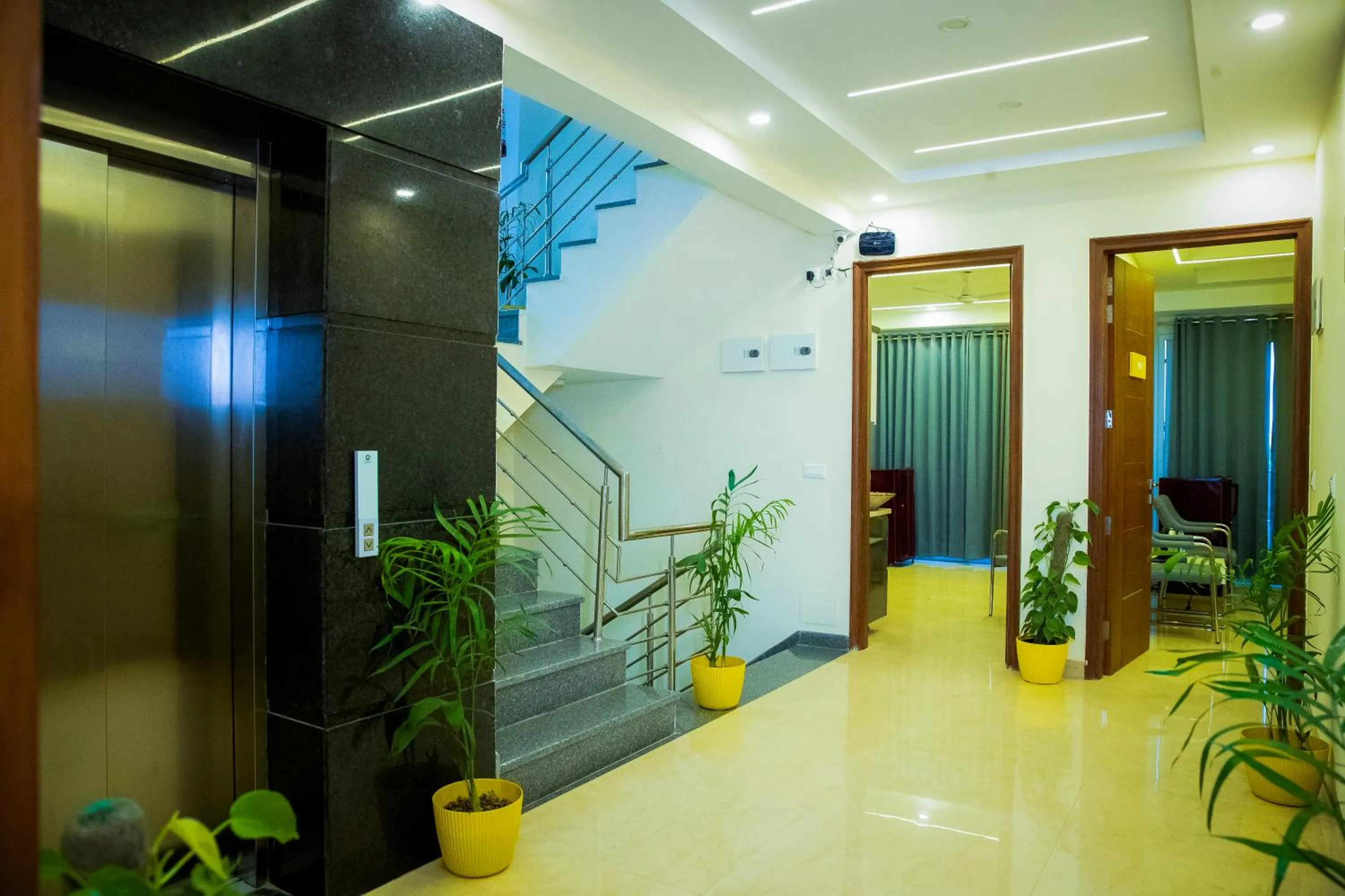 elevator in Lime Tree Luxury Studio - Service Apartment Near Artemis Hospital ,Gurgaon