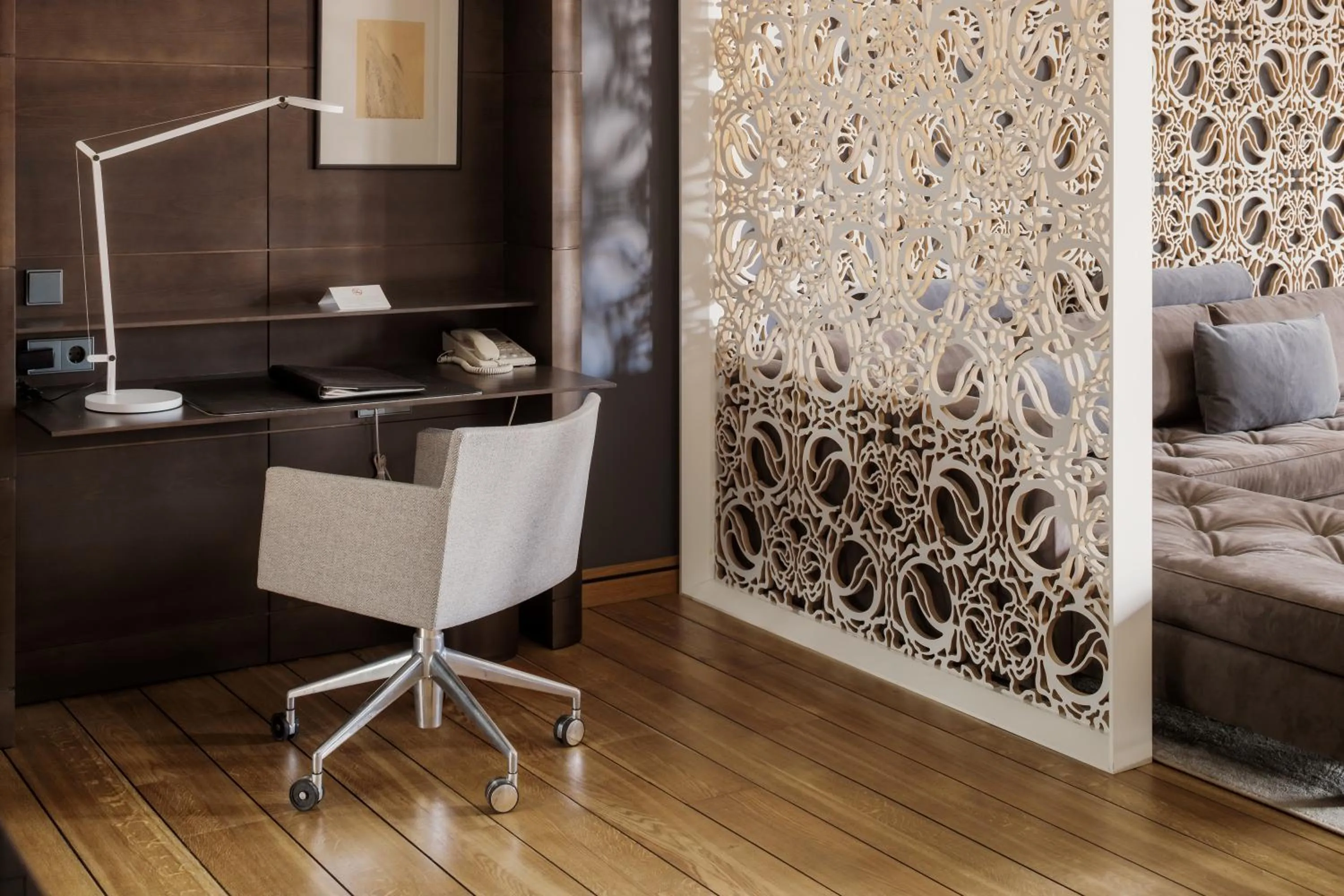 Living room in Hotel Bergs Suites