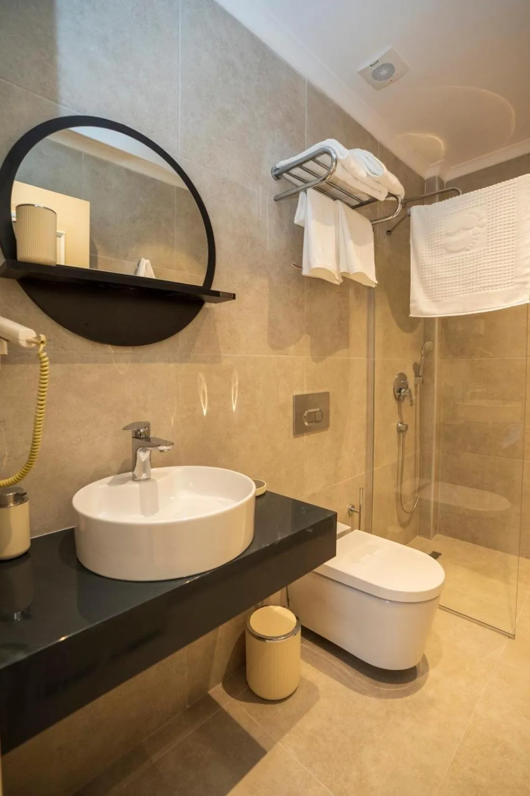 Shower in Channel Suites