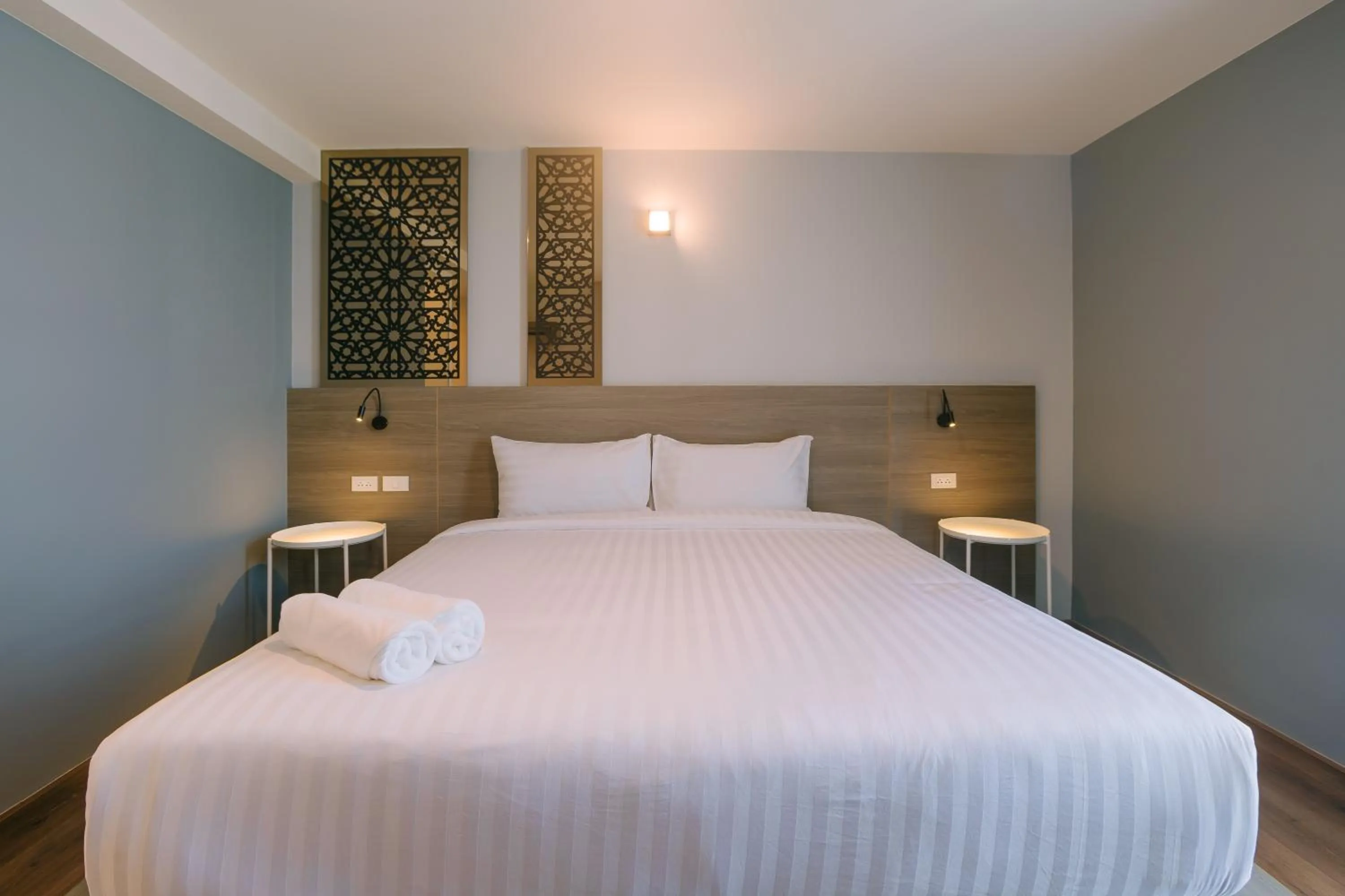 Bed in วัน บัดเจท เชียงราย ซอยสวรรค์ One Budget Hotel Chiangrai Soi Sawan