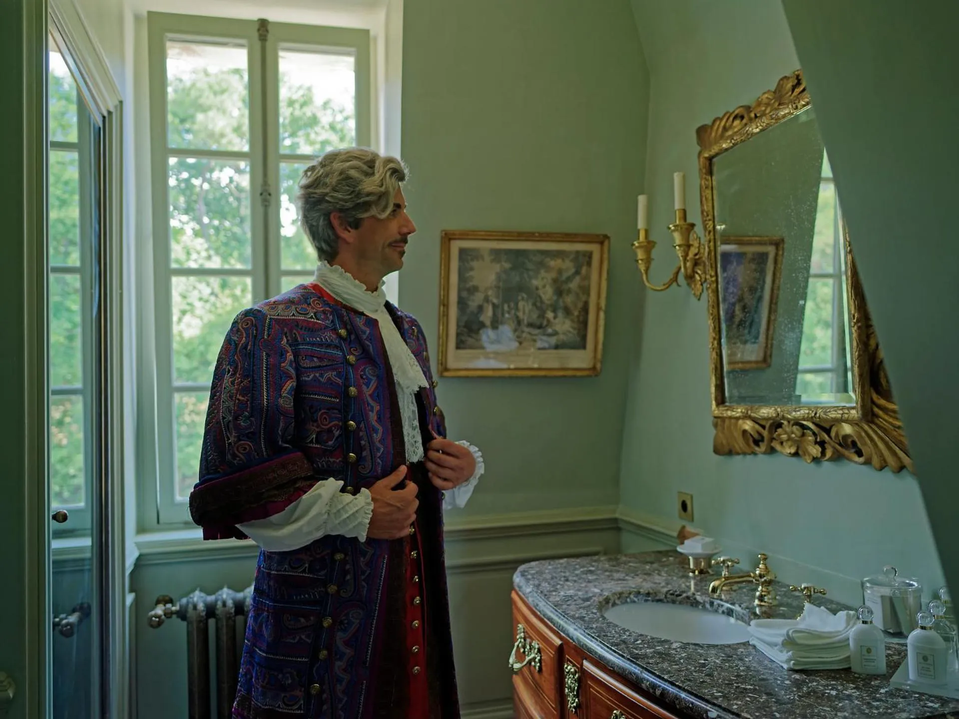 Bathroom in Relais & Château Louise de La Vallière
