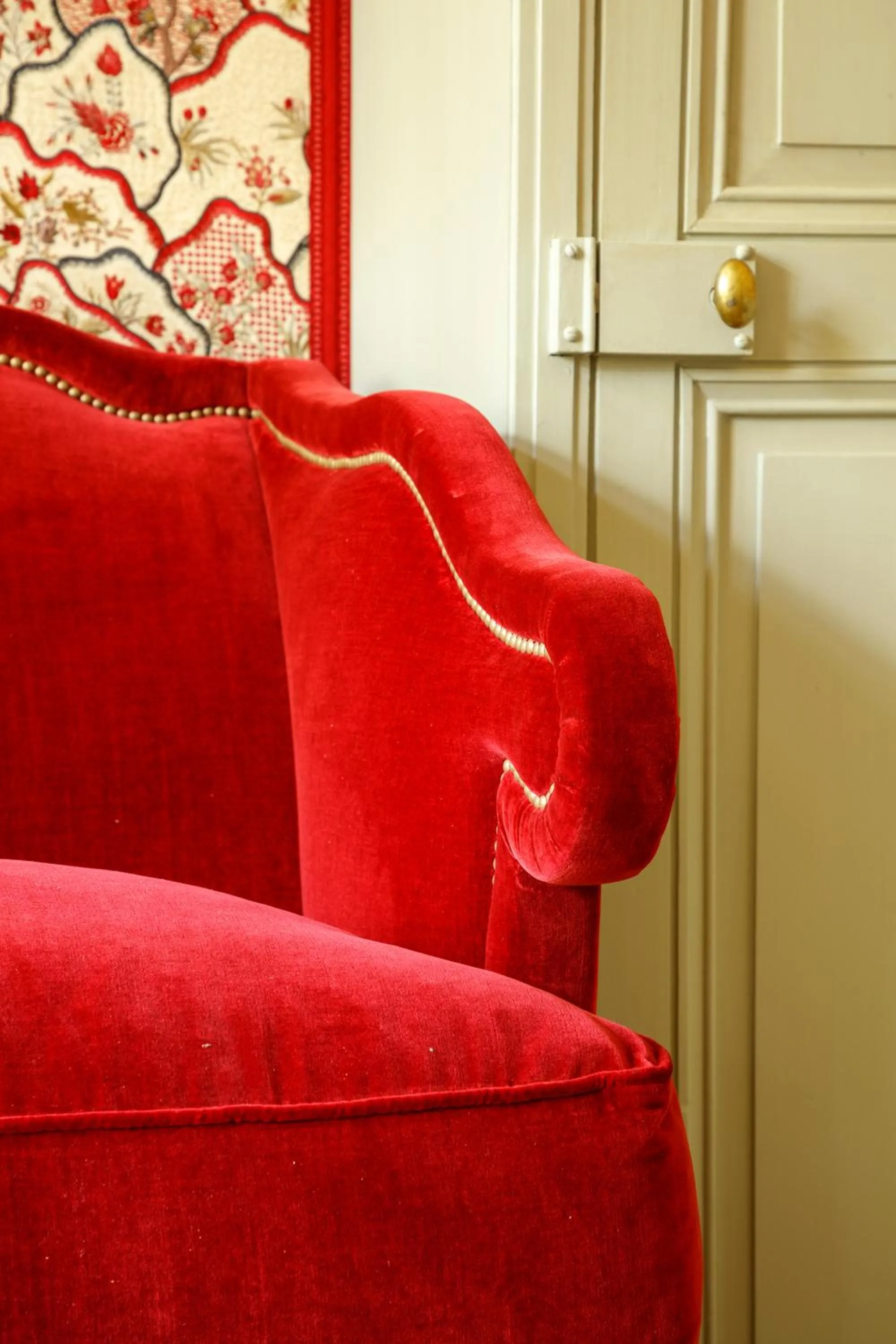 Living room in Relais & Château Louise de La Vallière