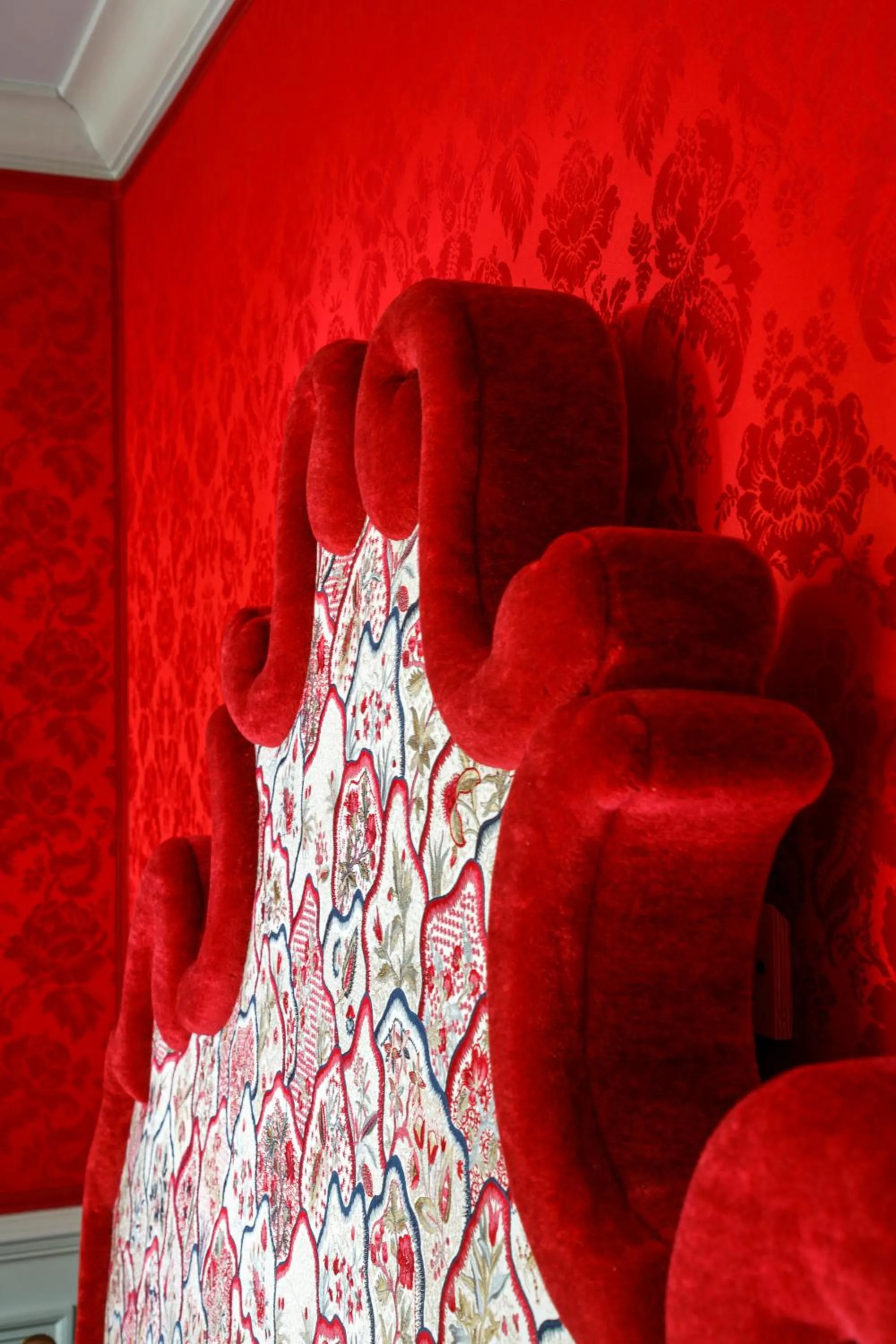 Decorative detail in Relais & Château Louise de La Vallière