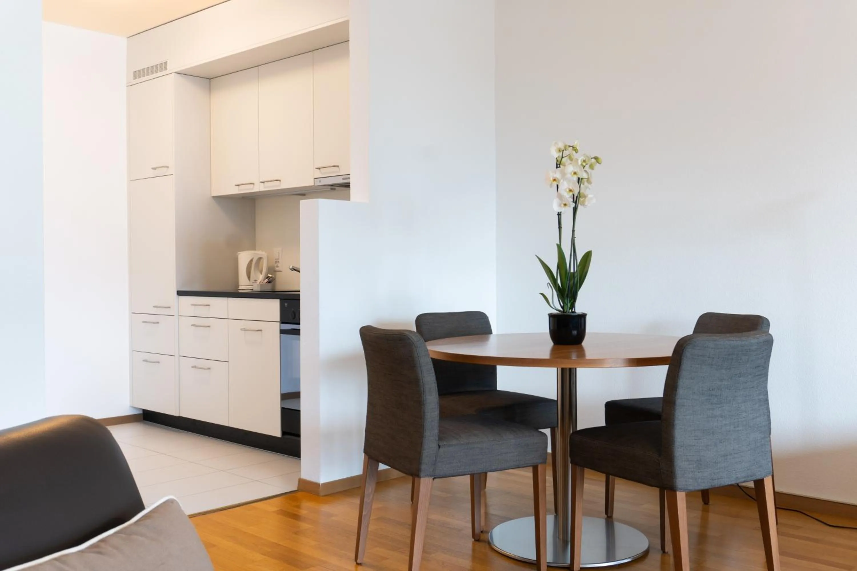 Kitchen or kitchenette in Tertianum Residenza Al Parco Appartements & Restaurant