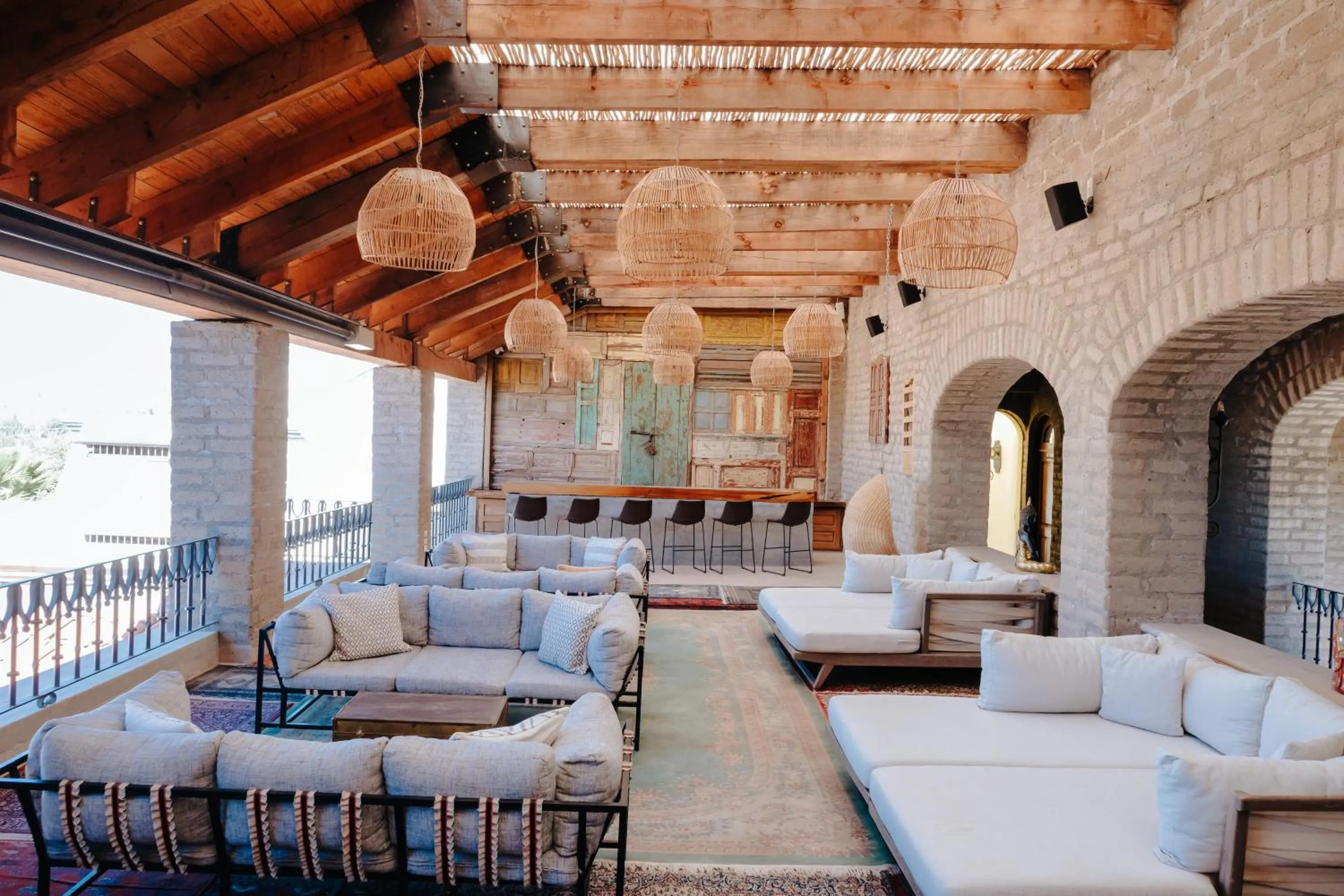Living room in Hacienda Los Arcangeles