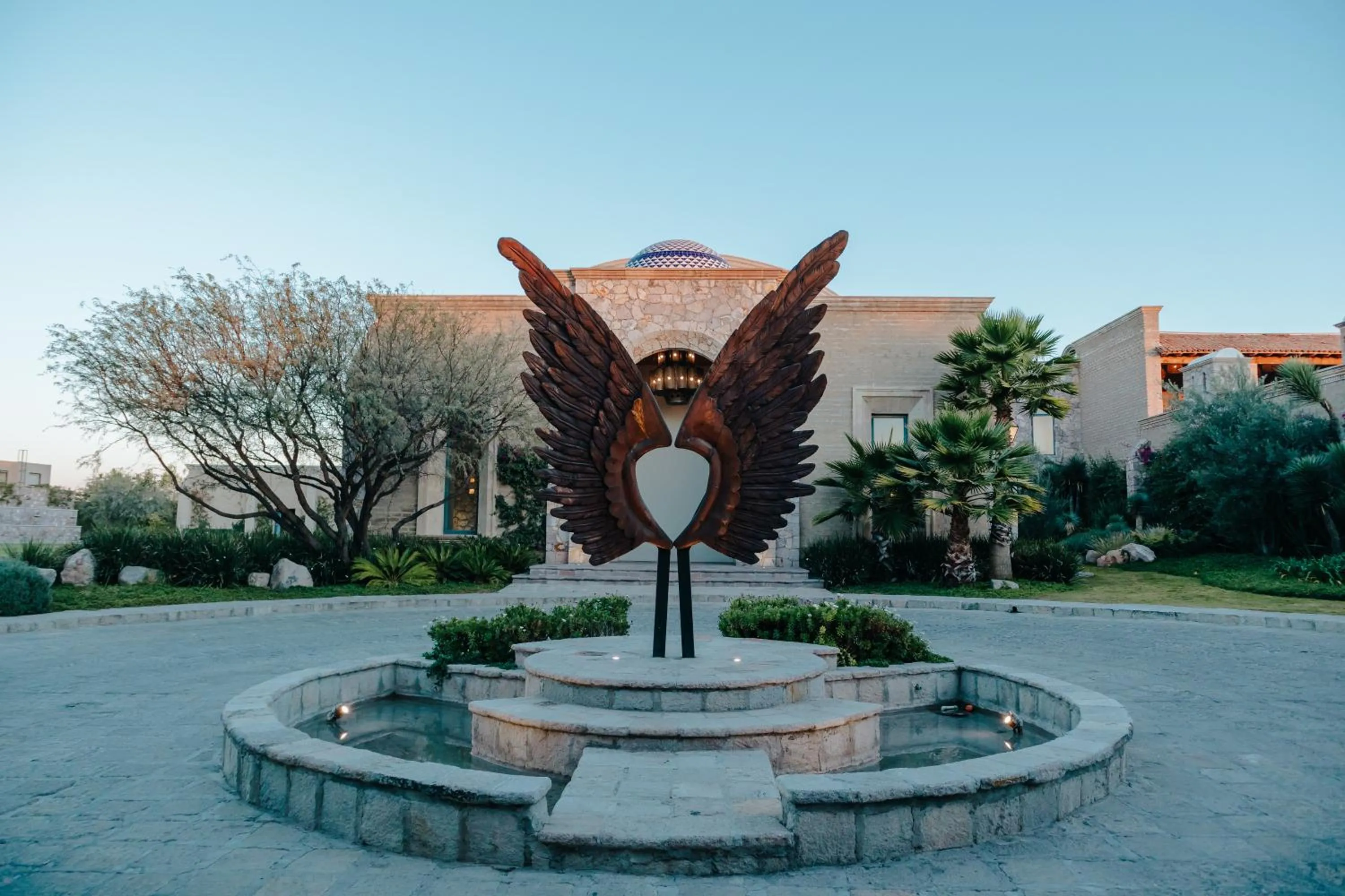Facade/entrance in Hacienda Los Arcangeles