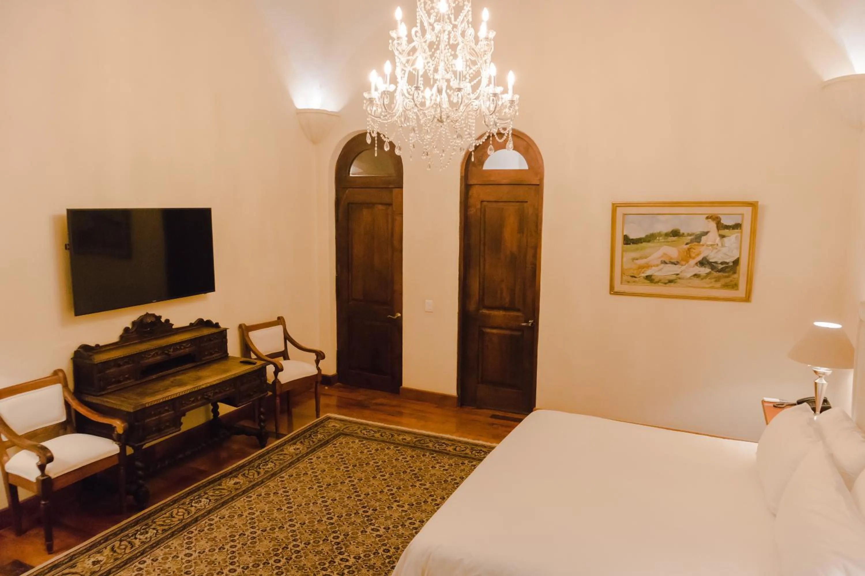 Bedroom, Bed in Hacienda Los Arcangeles