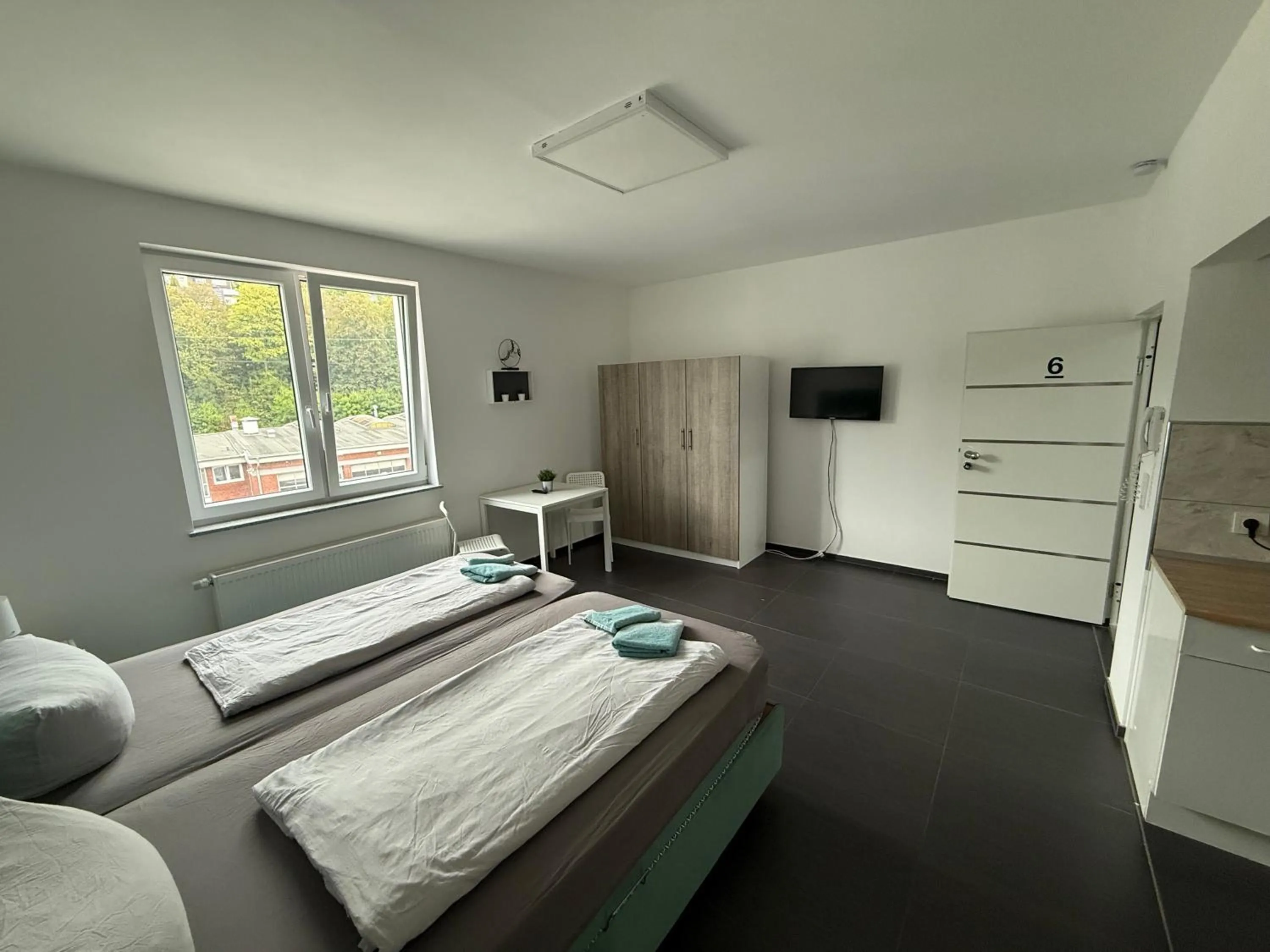 Photo of the whole room, Bed in Aparthotel Siegen