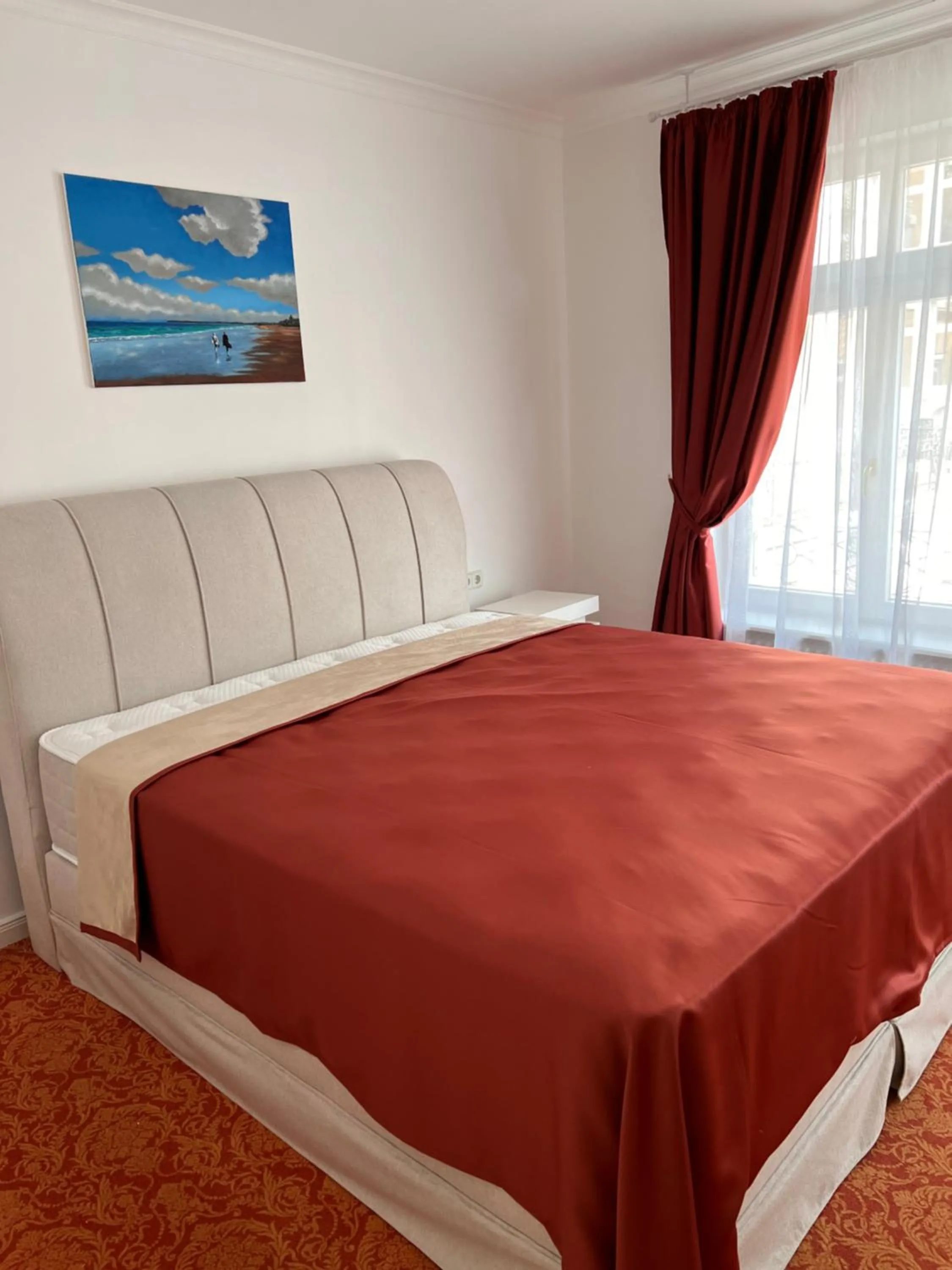 Bed in ART HOTEL HOUSE ONE