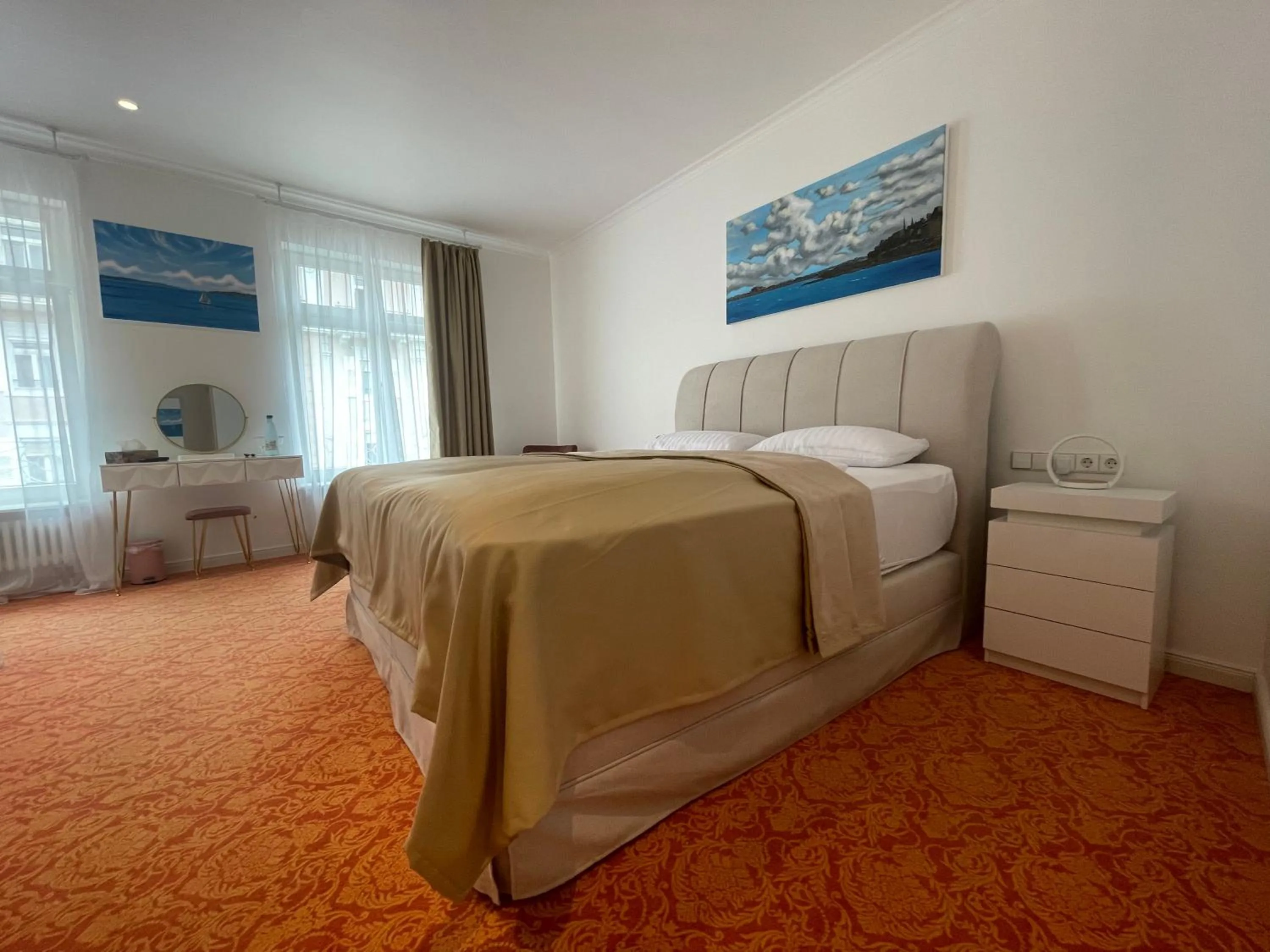 Bed in ART HOTEL HOUSE ONE