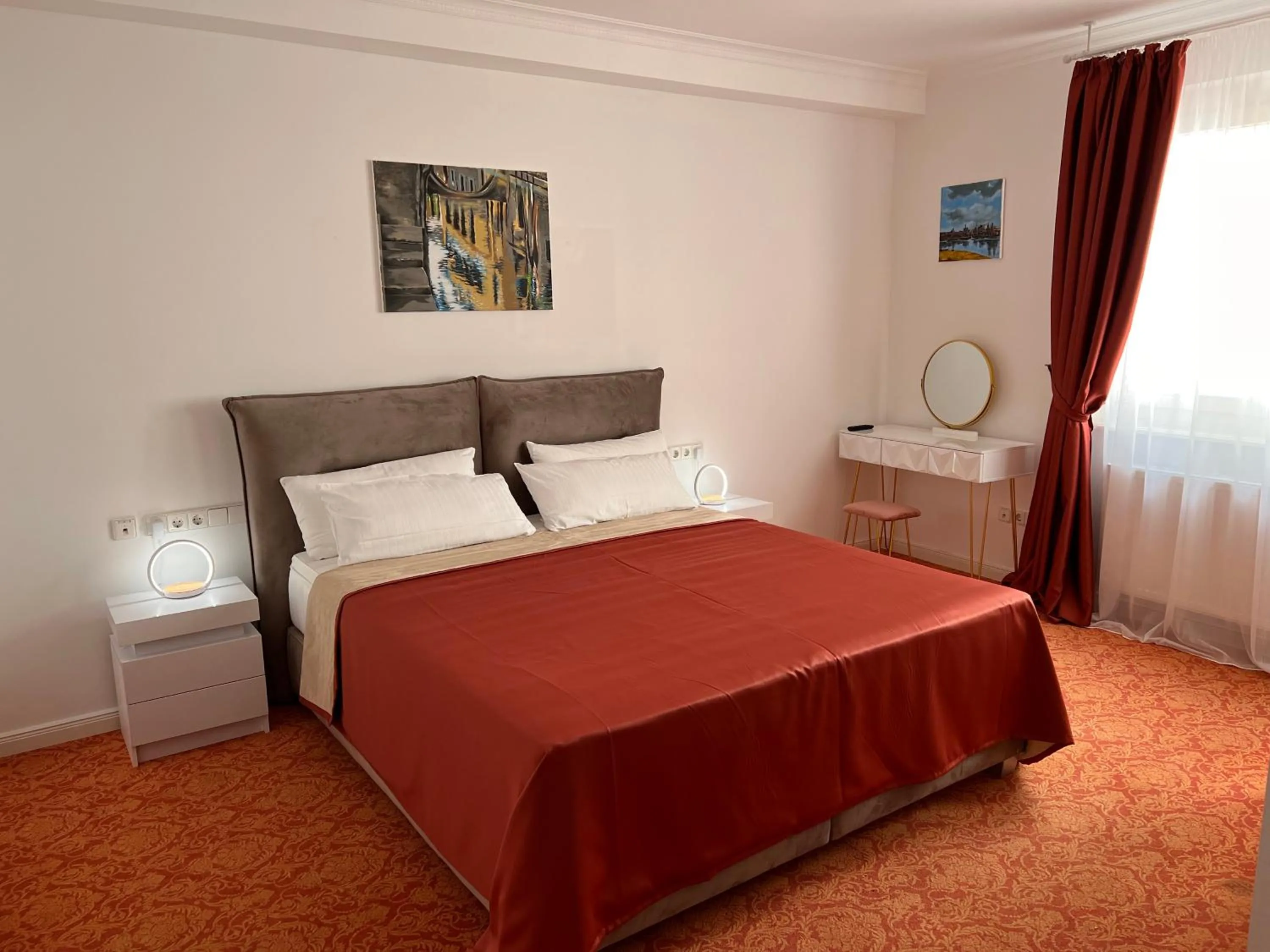 Bed in ART HOTEL HOUSE ONE