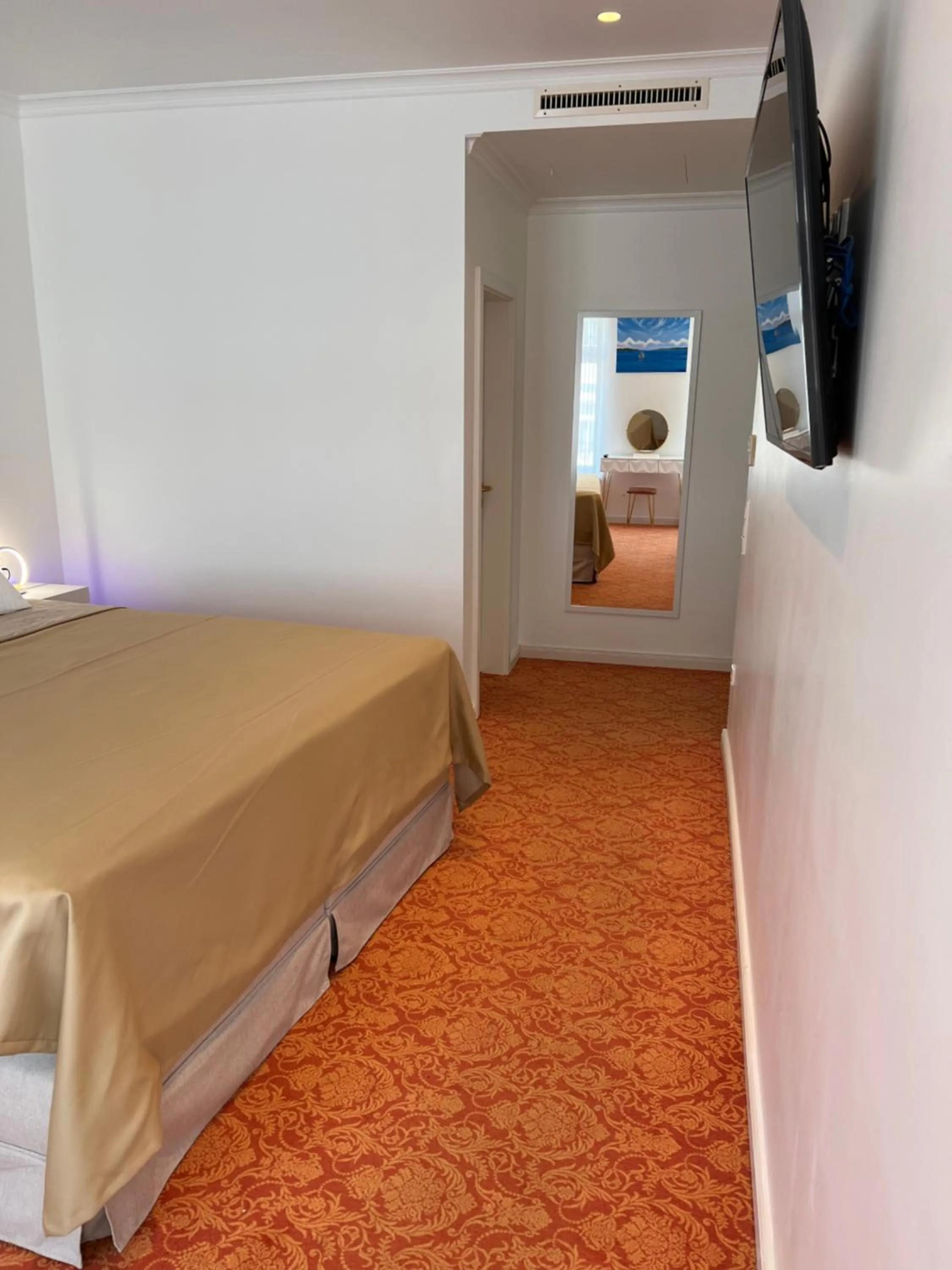 Bed in ART HOTEL HOUSE ONE
