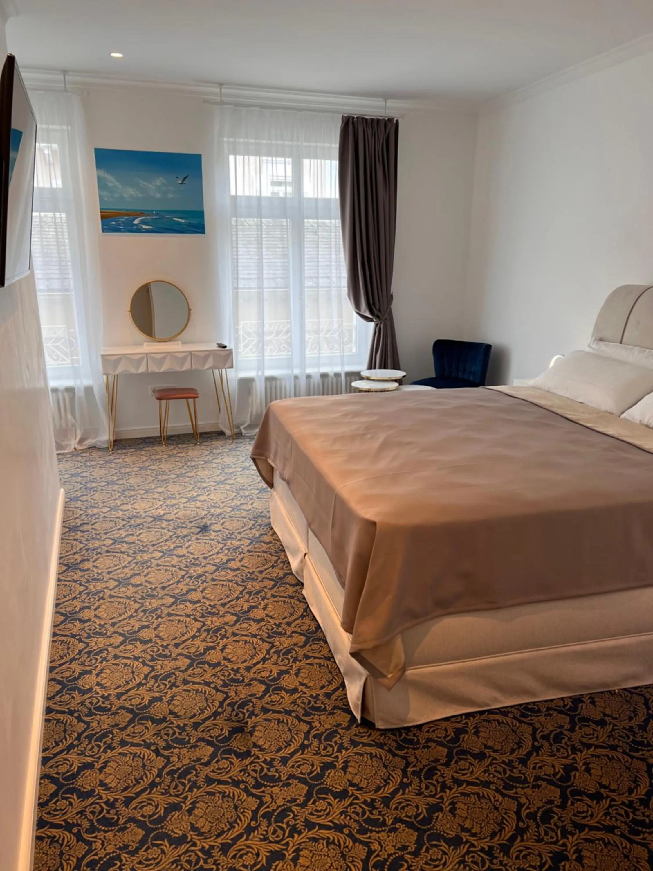 Bed in ART HOTEL HOUSE ONE