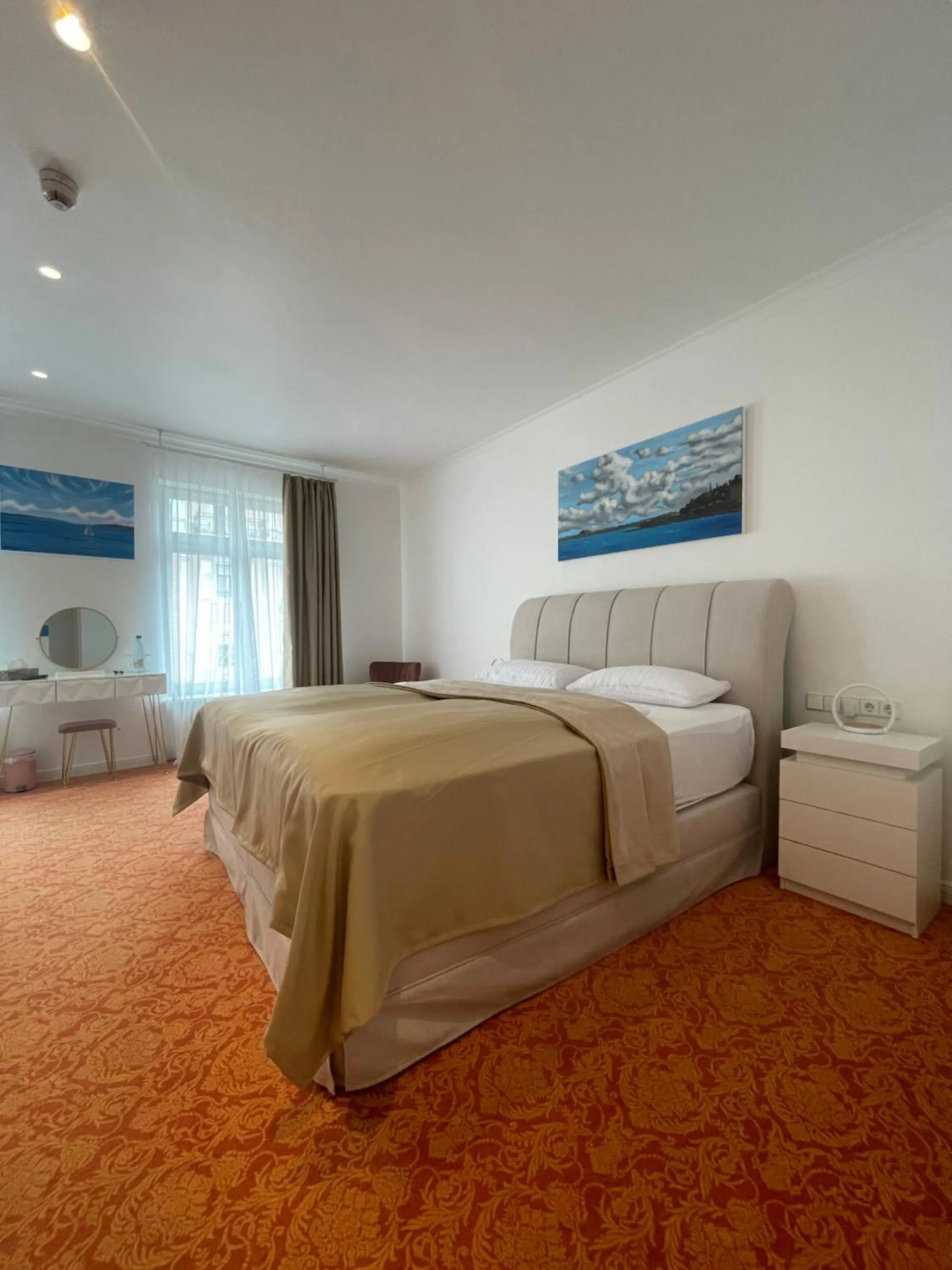 Bed in ART HOTEL HOUSE ONE