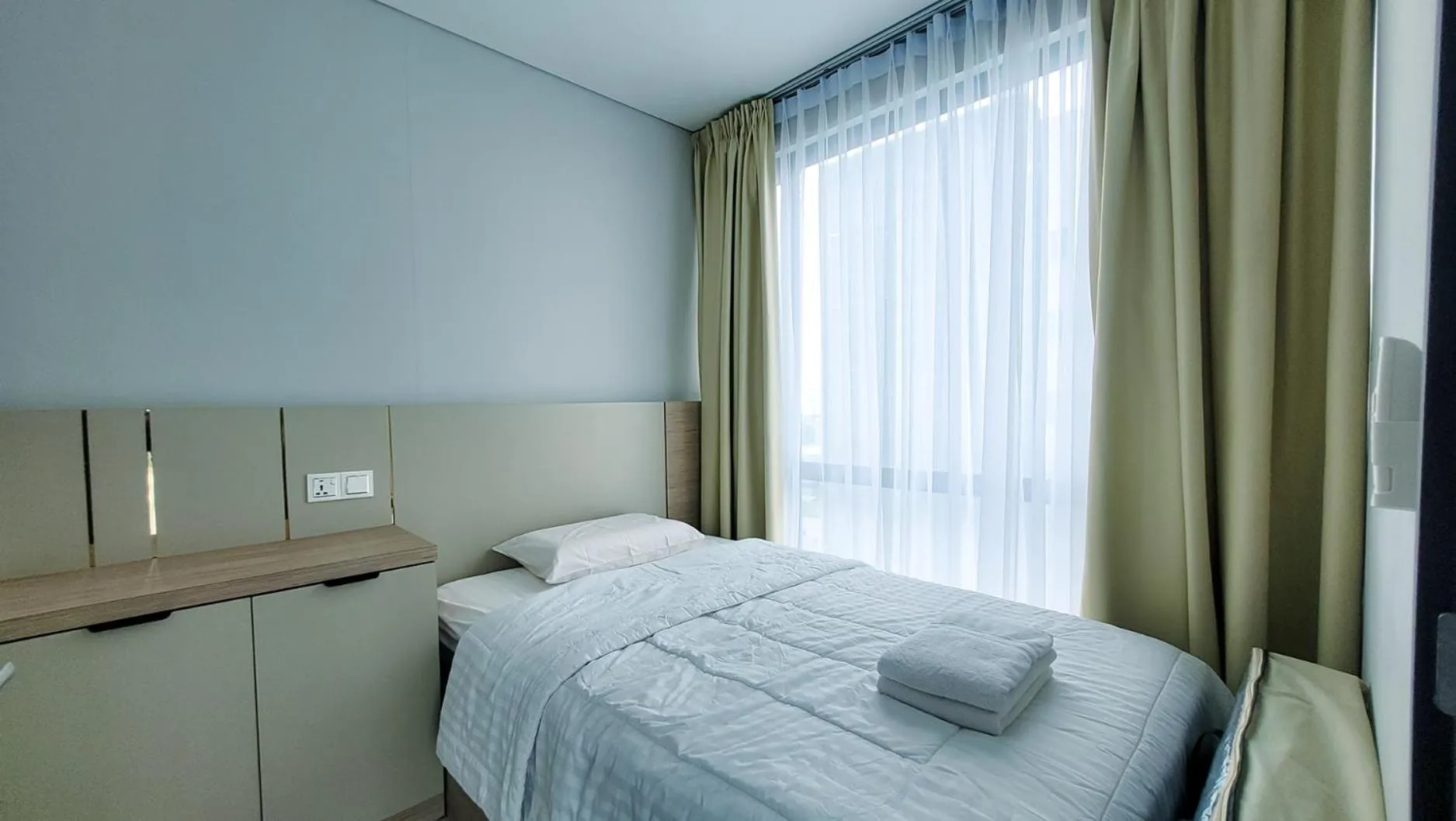 Bed in Palam Mansion at Apartment One Residence