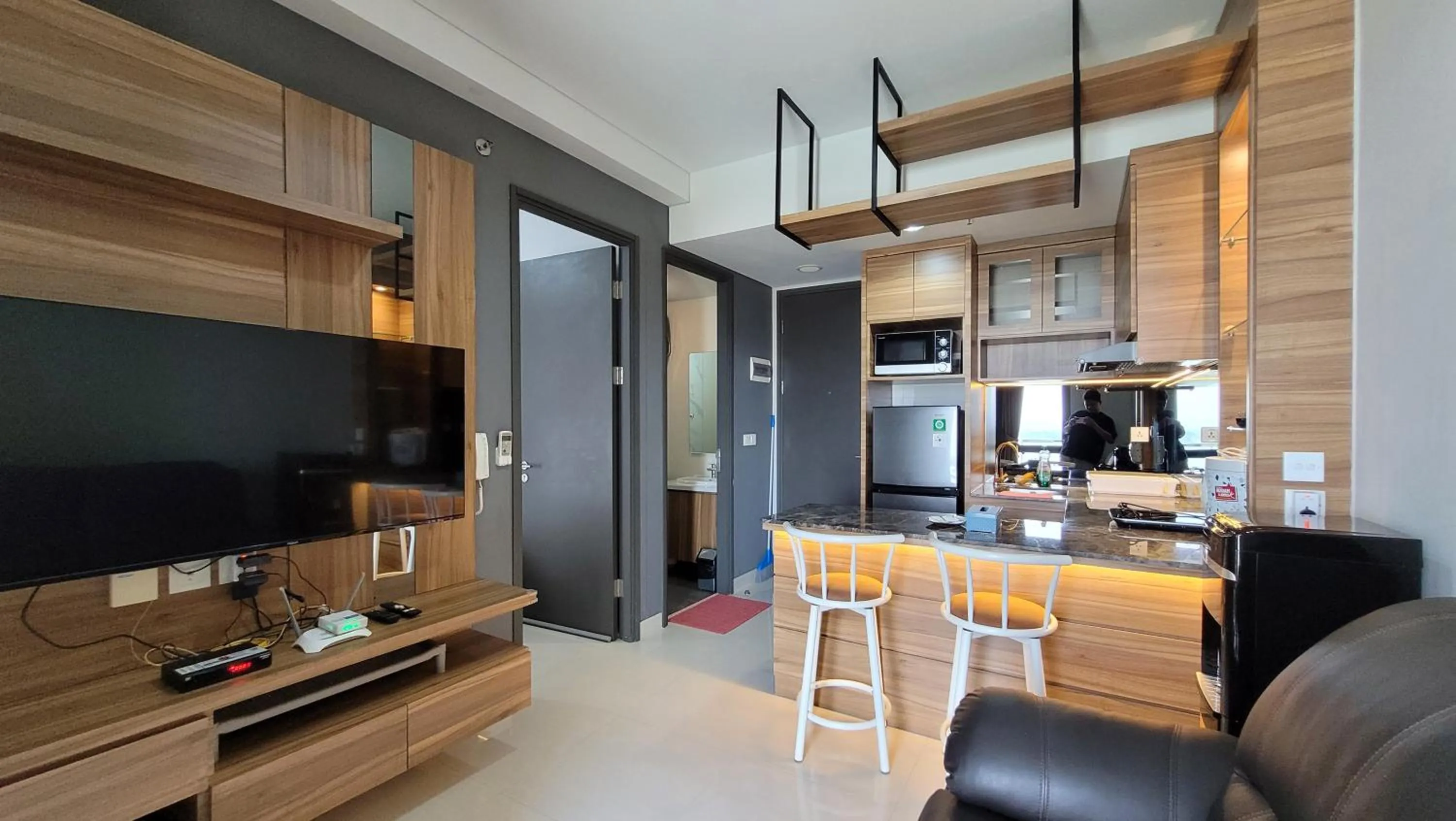 TV and multimedia in Palam Mansion at Apartment One Residence