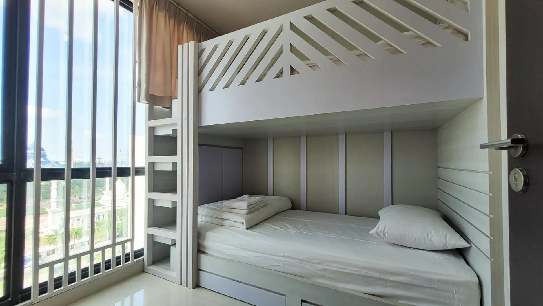 Bed in Palam Mansion at Apartment One Residence