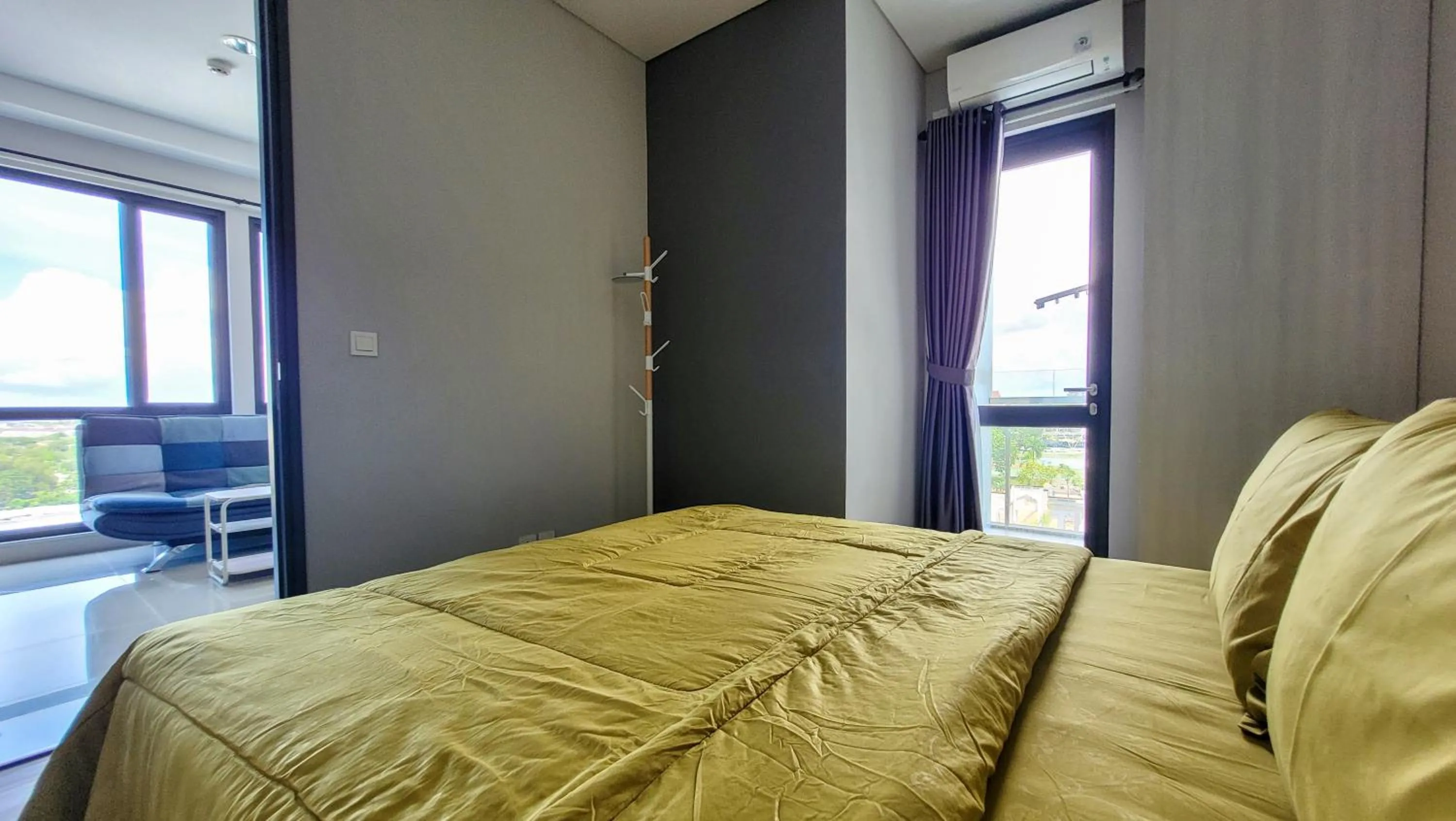 Bedroom, Bed in Palam Mansion at Apartment One Residence