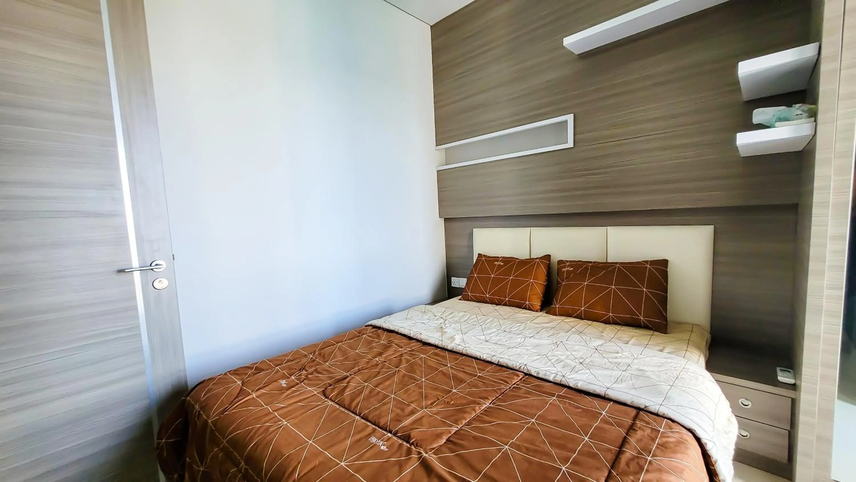 Bedroom, Bed in Palam Mansion at Apartment One Residence