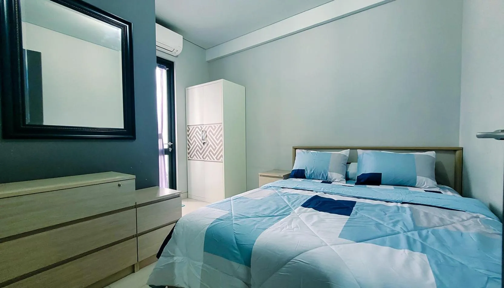 Bed in Palam Mansion at Apartment One Residence