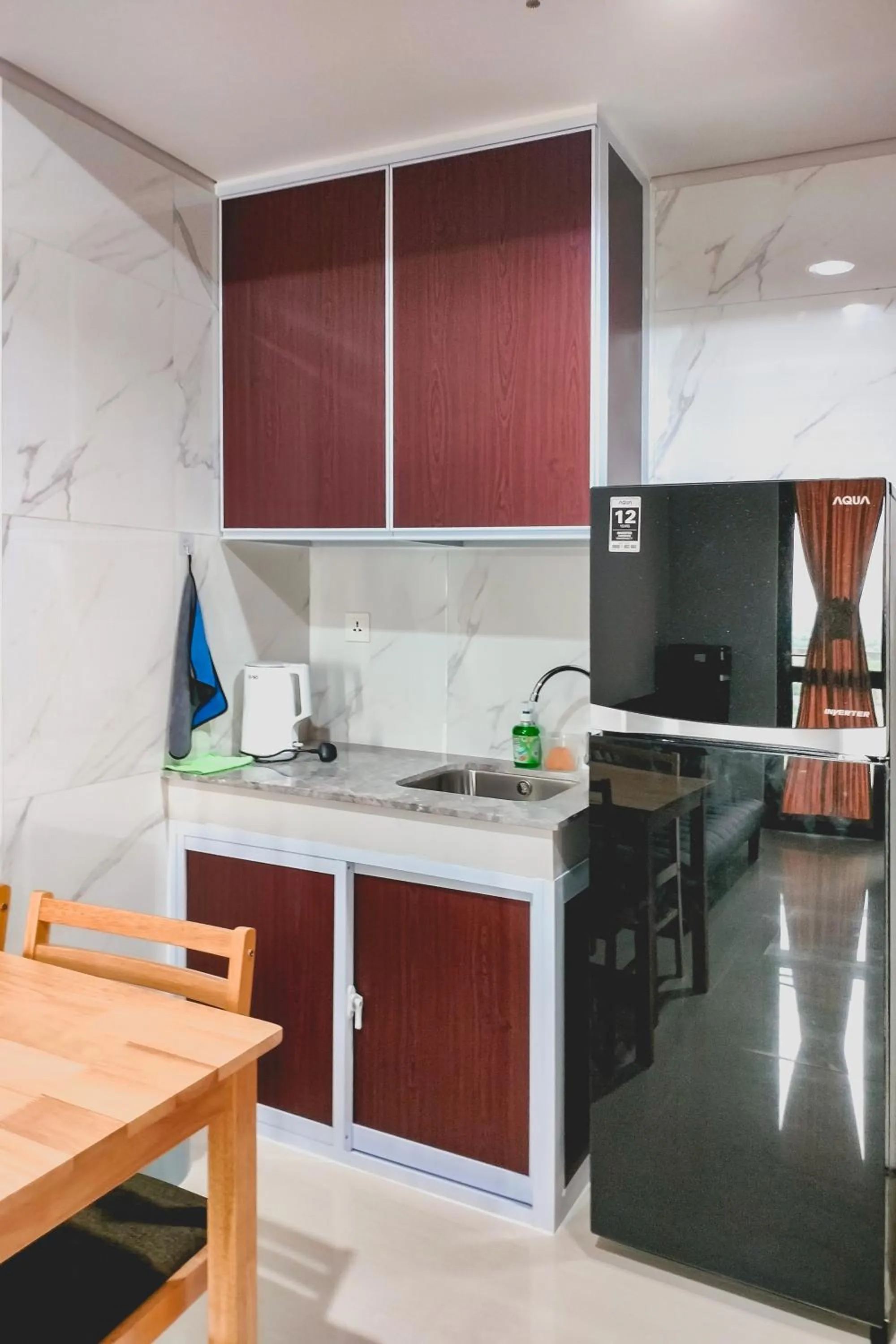 Kitchen or kitchenette in Palam Mansion at Apartment One Residence