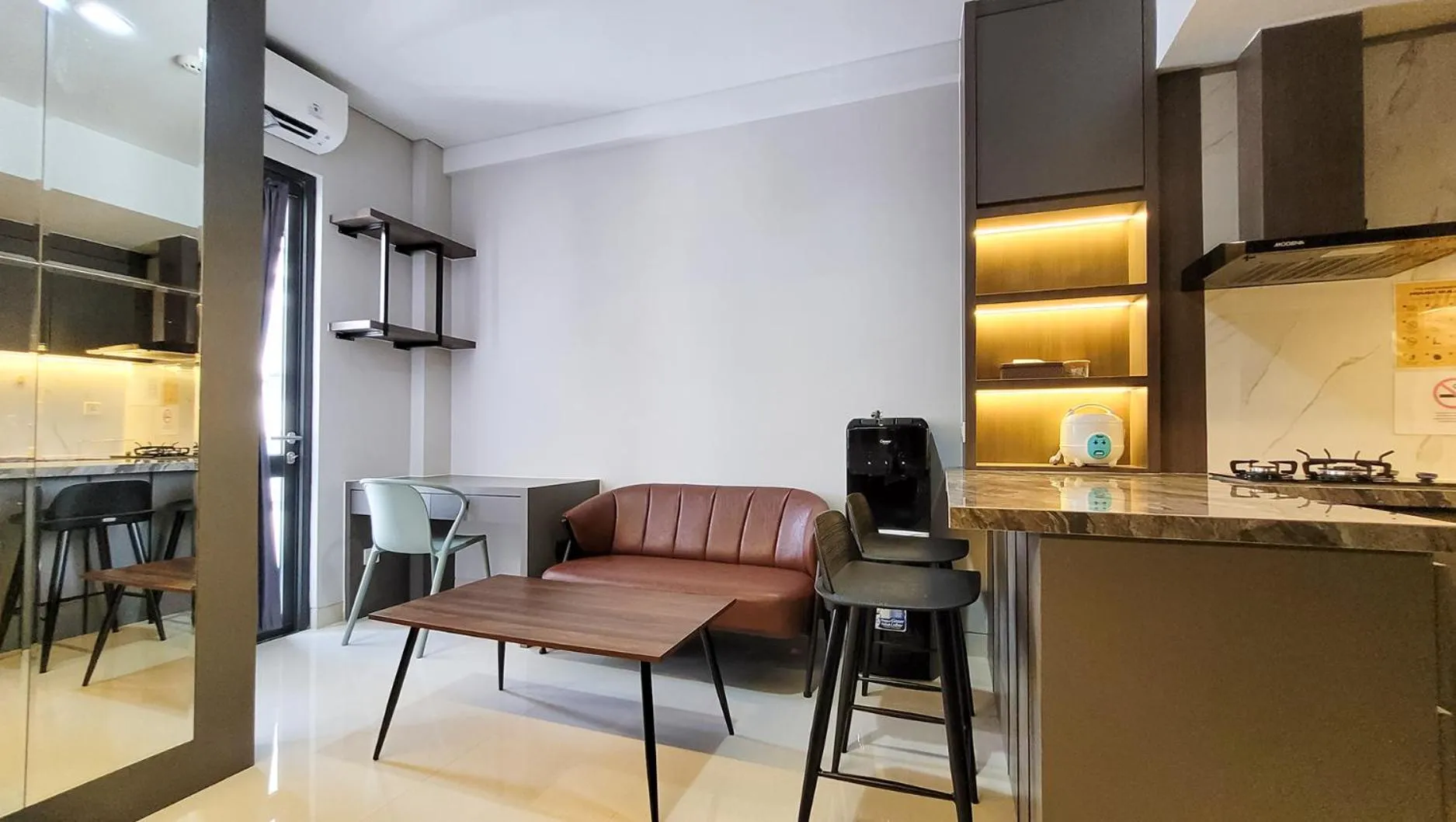 Living room in Palam Mansion at Apartment One Residence