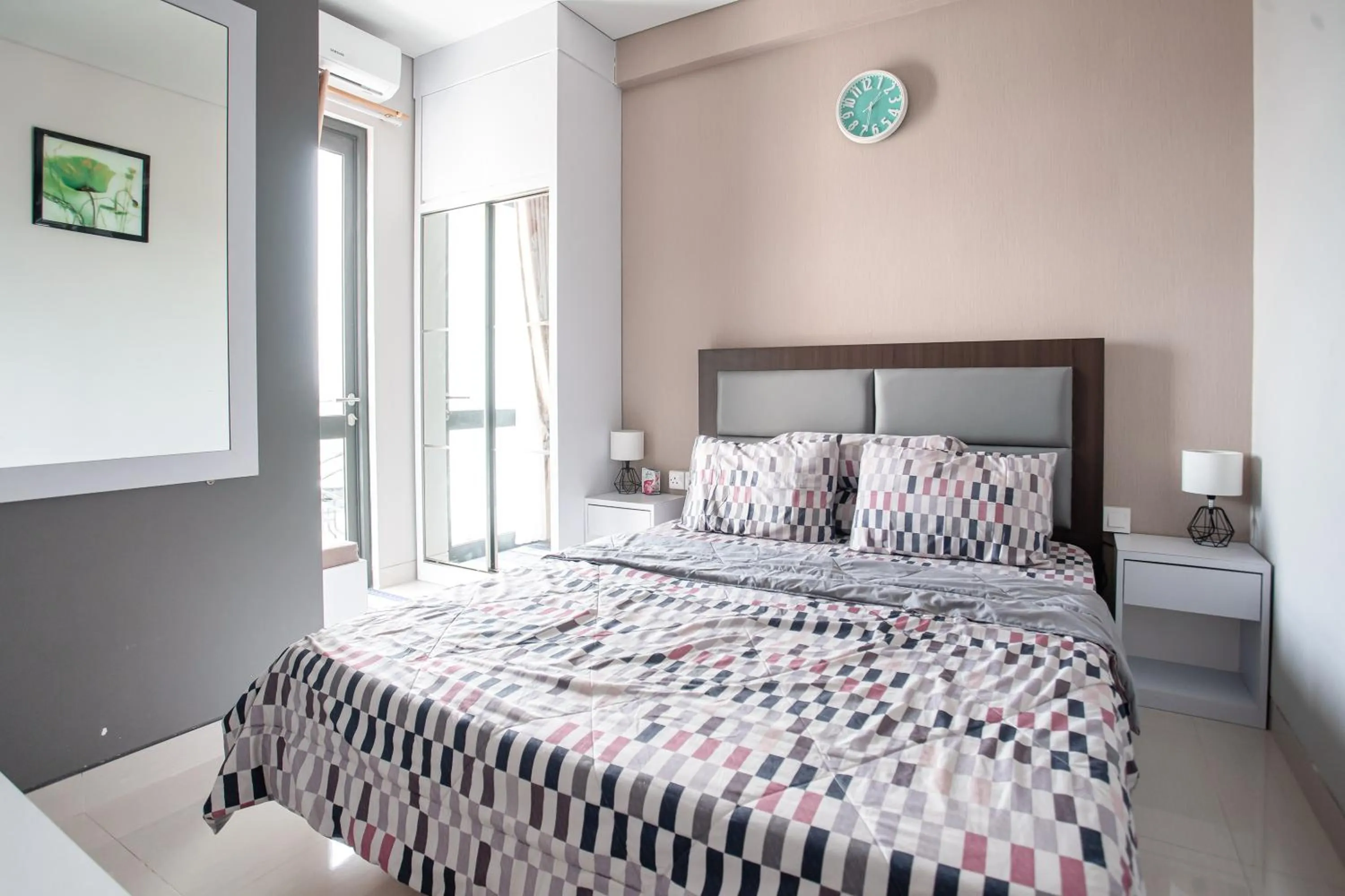 Bed in Palam Mansion at Apartment One Residence