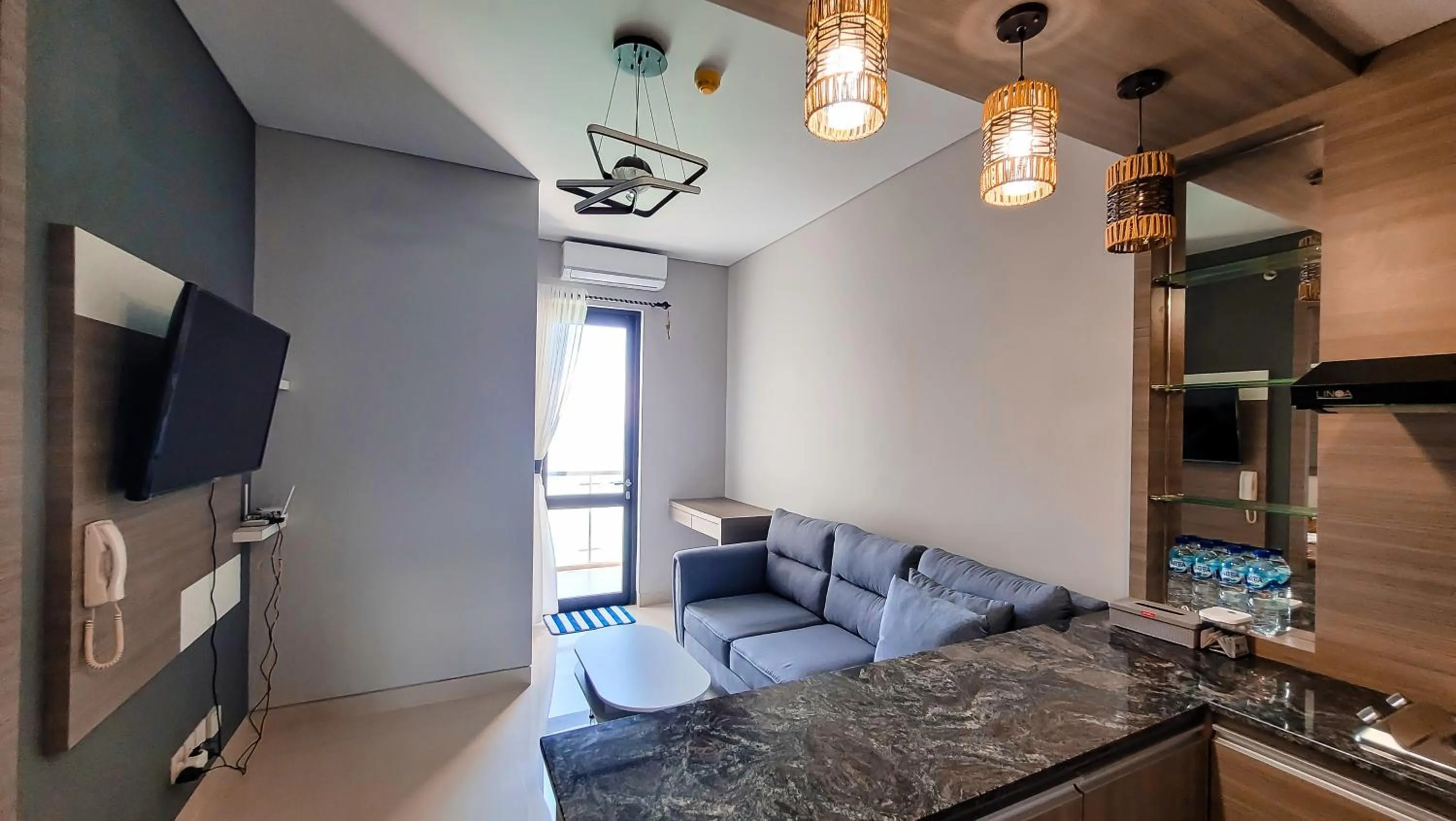 TV and multimedia in Palam Mansion at Apartment One Residence