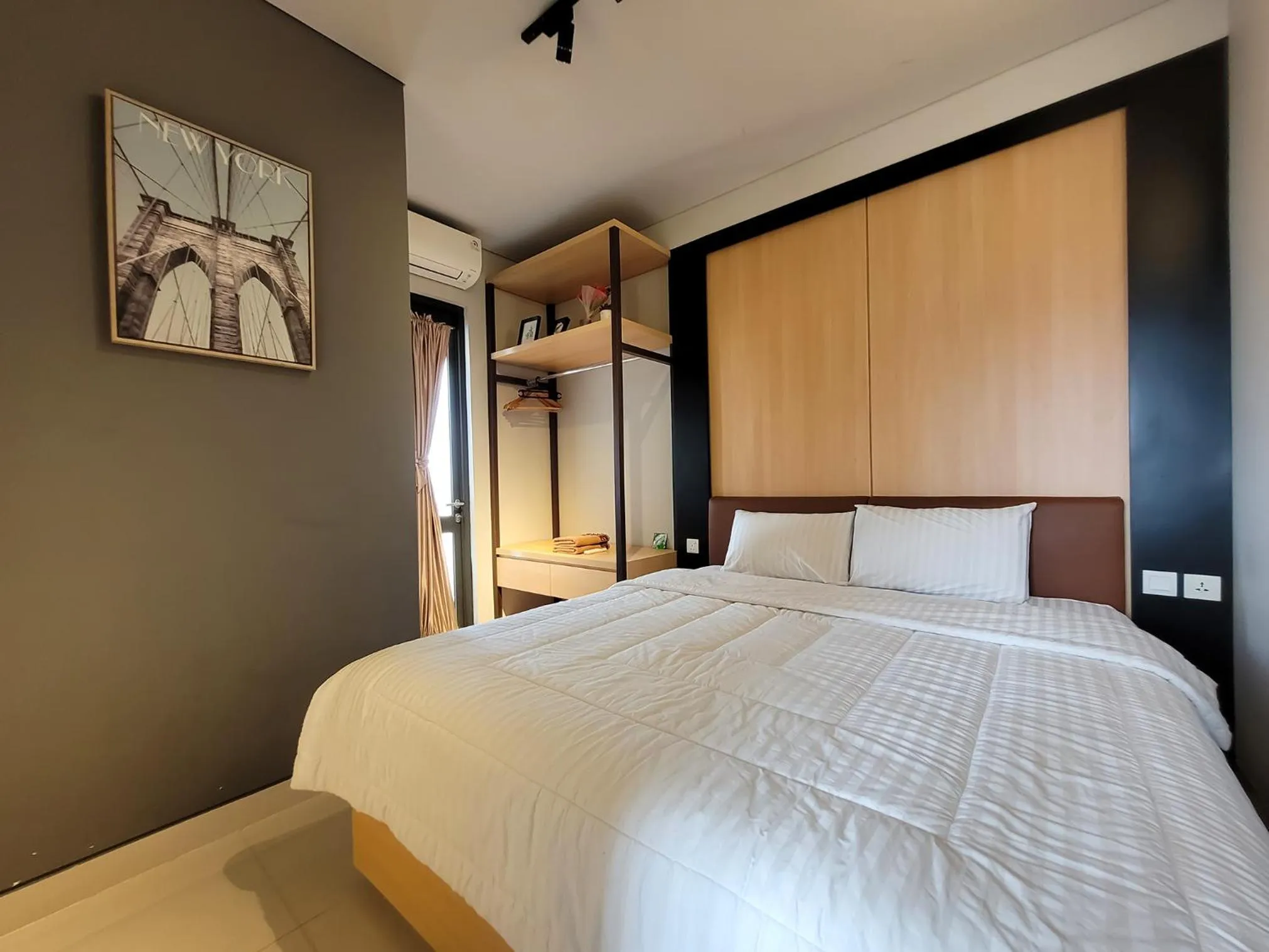 Bedroom, Bed in Palam Mansion at Apartment One Residence