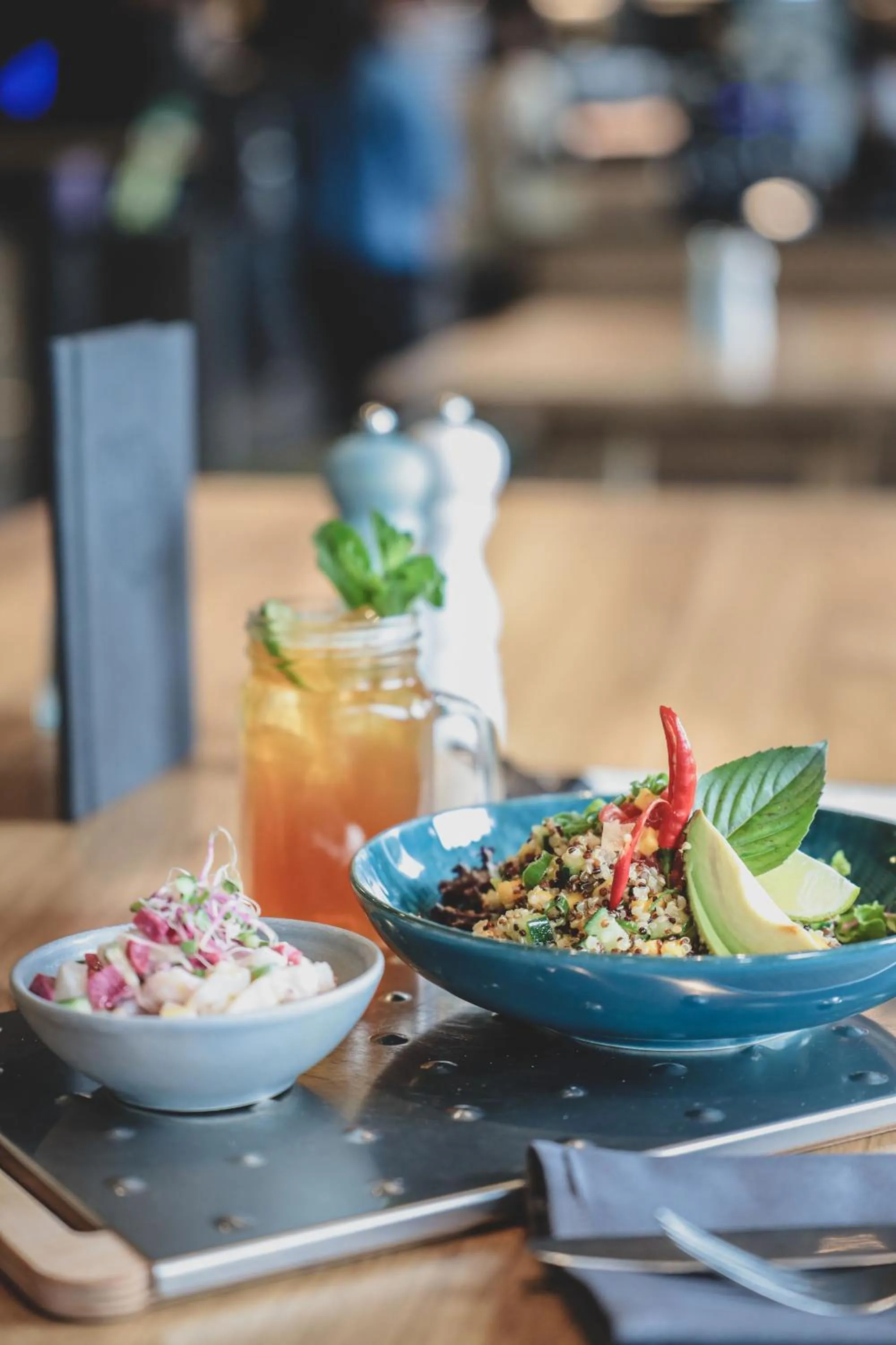 Restaurant/places to eat in AVES Hotel&Apartment Arosa