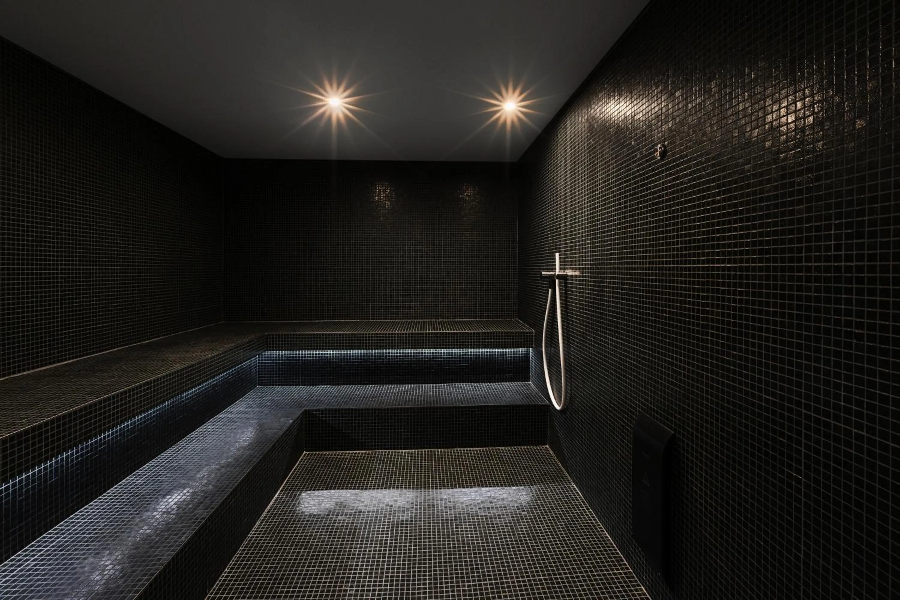 Sauna in AVES Hotel&Apartment Arosa