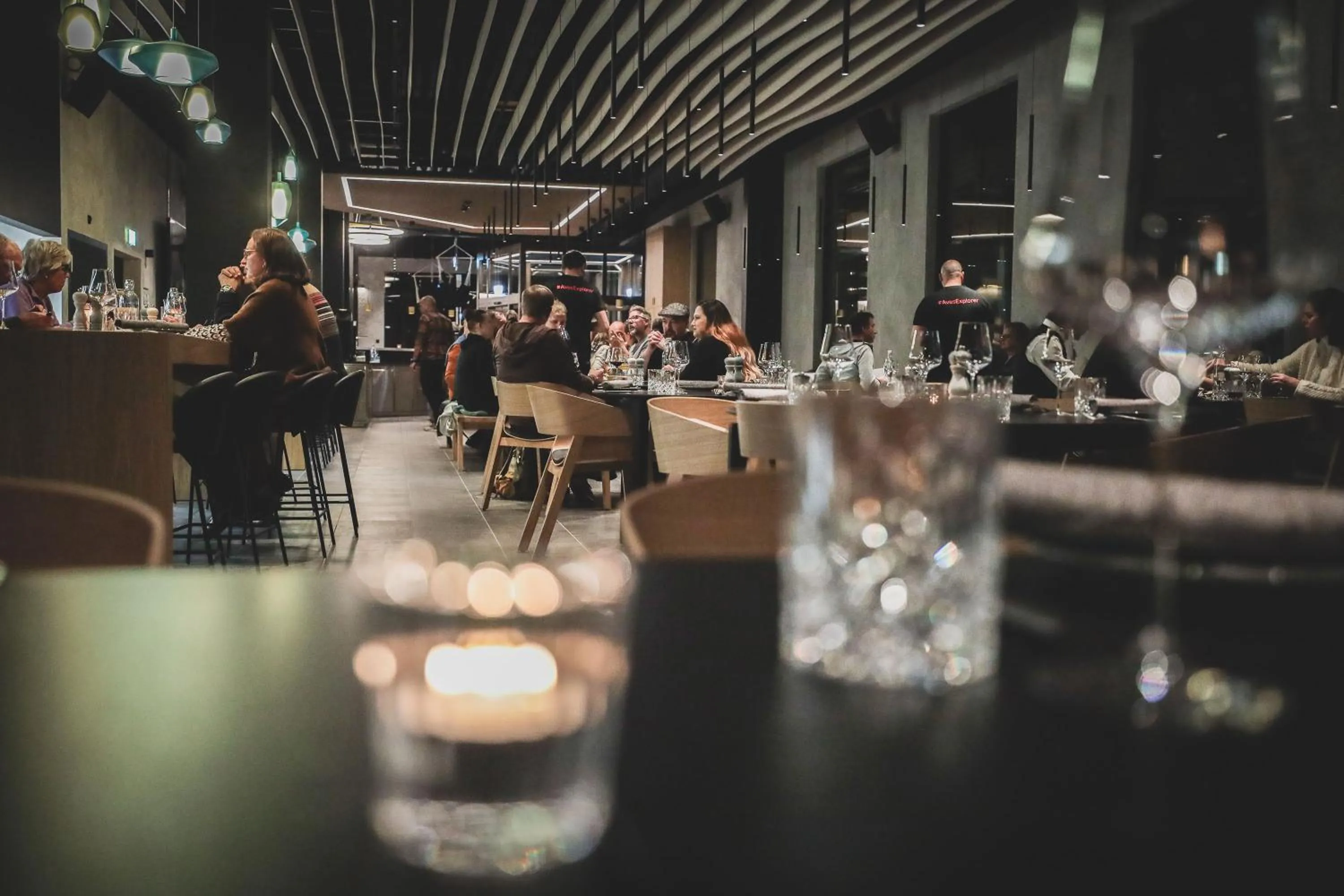 Restaurant/places to eat in AVES Hotel&Apartment Arosa