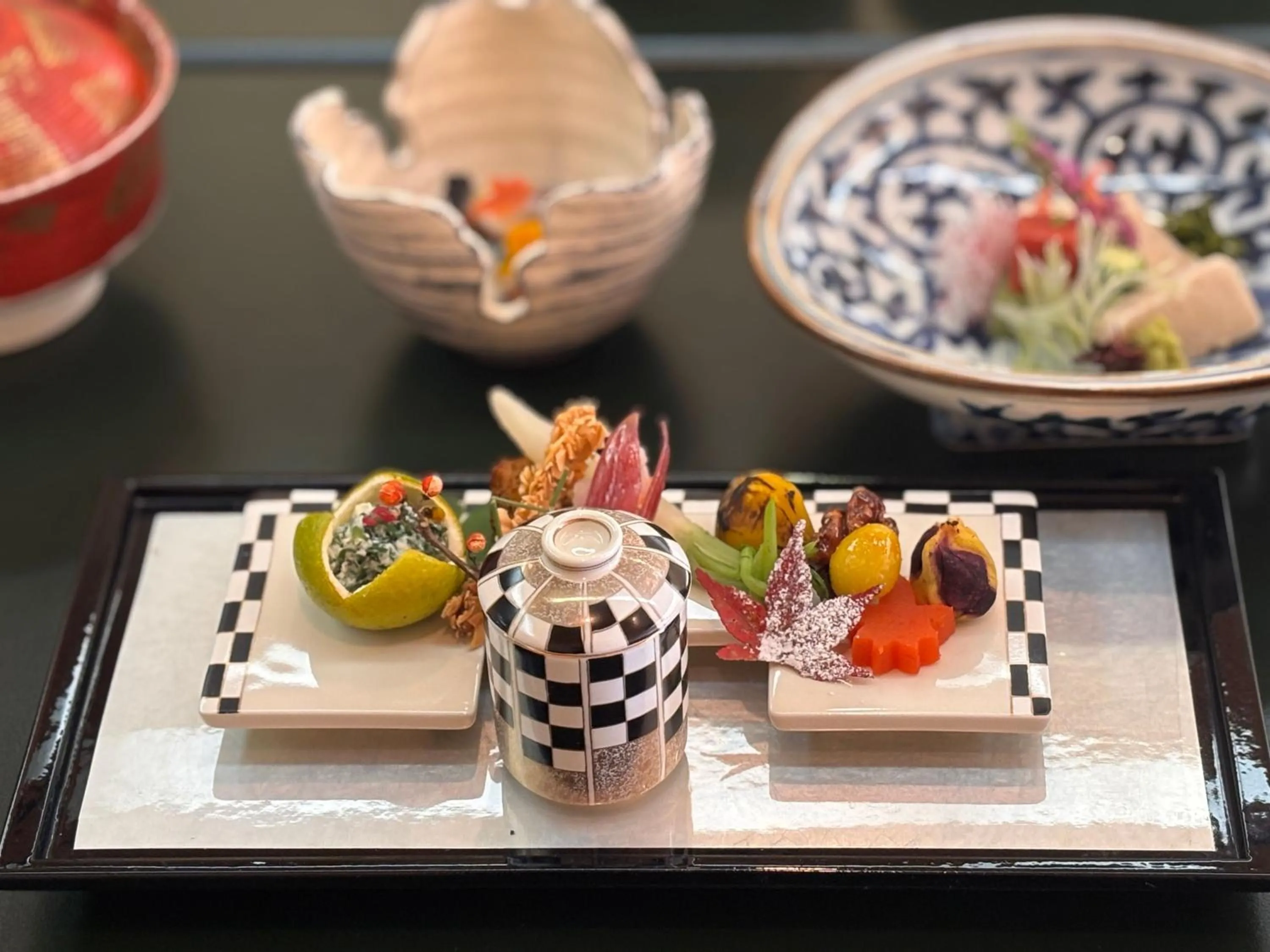 Dinner in Wakamatsu Hot Spring Resort