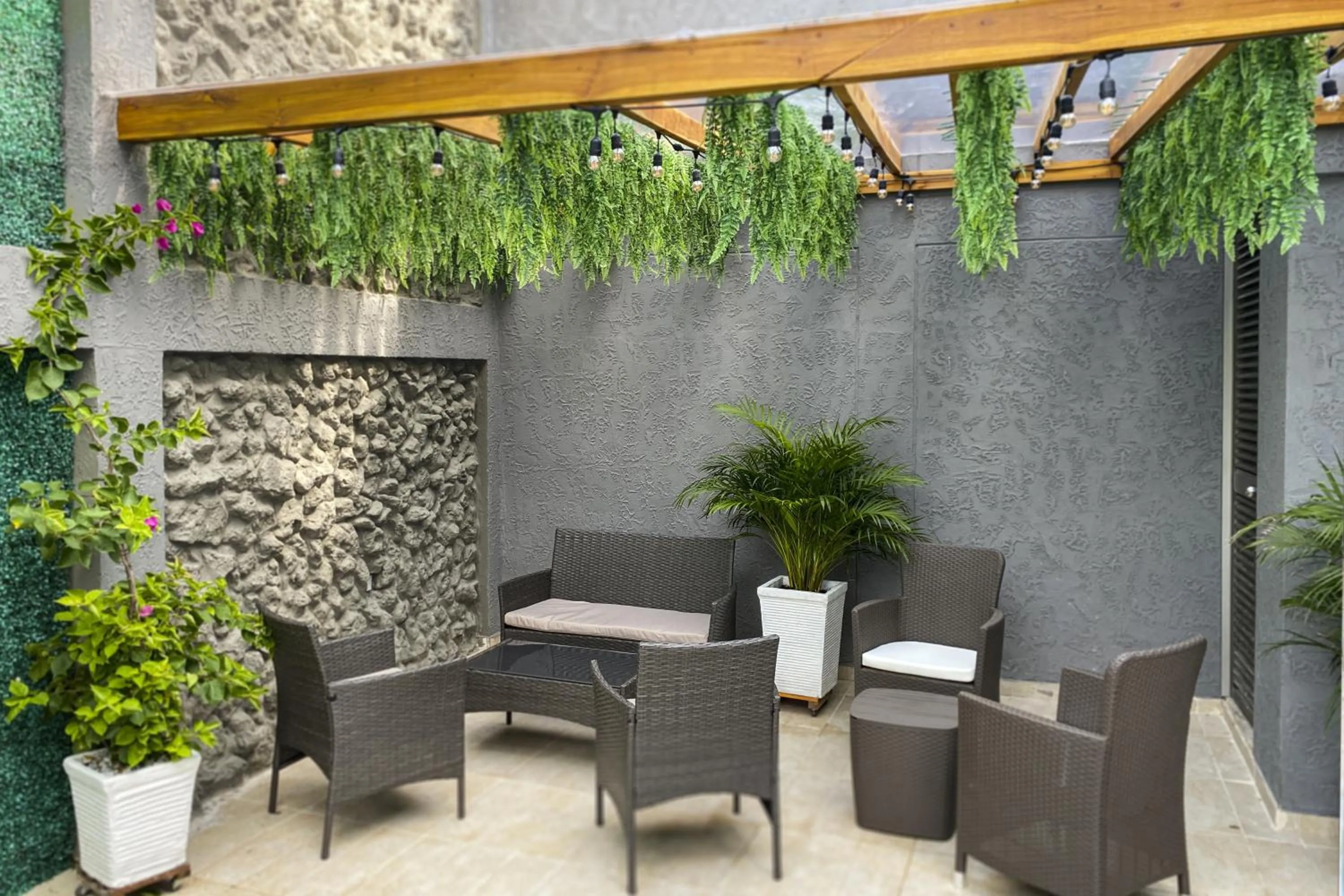 Seating area in Hotel El Marqués De Manga