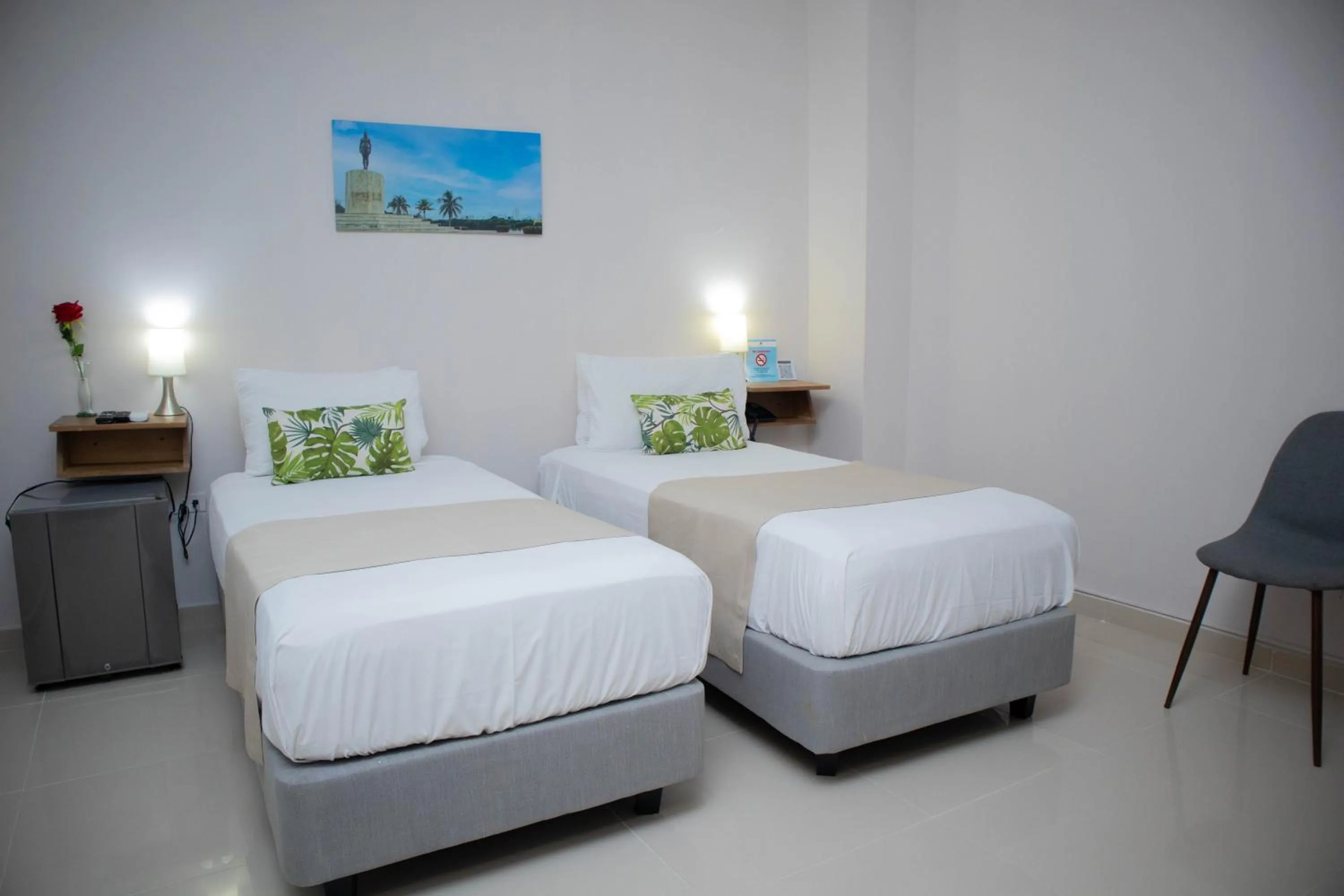 Bedroom, Bed in Hotel El Marqués De Manga