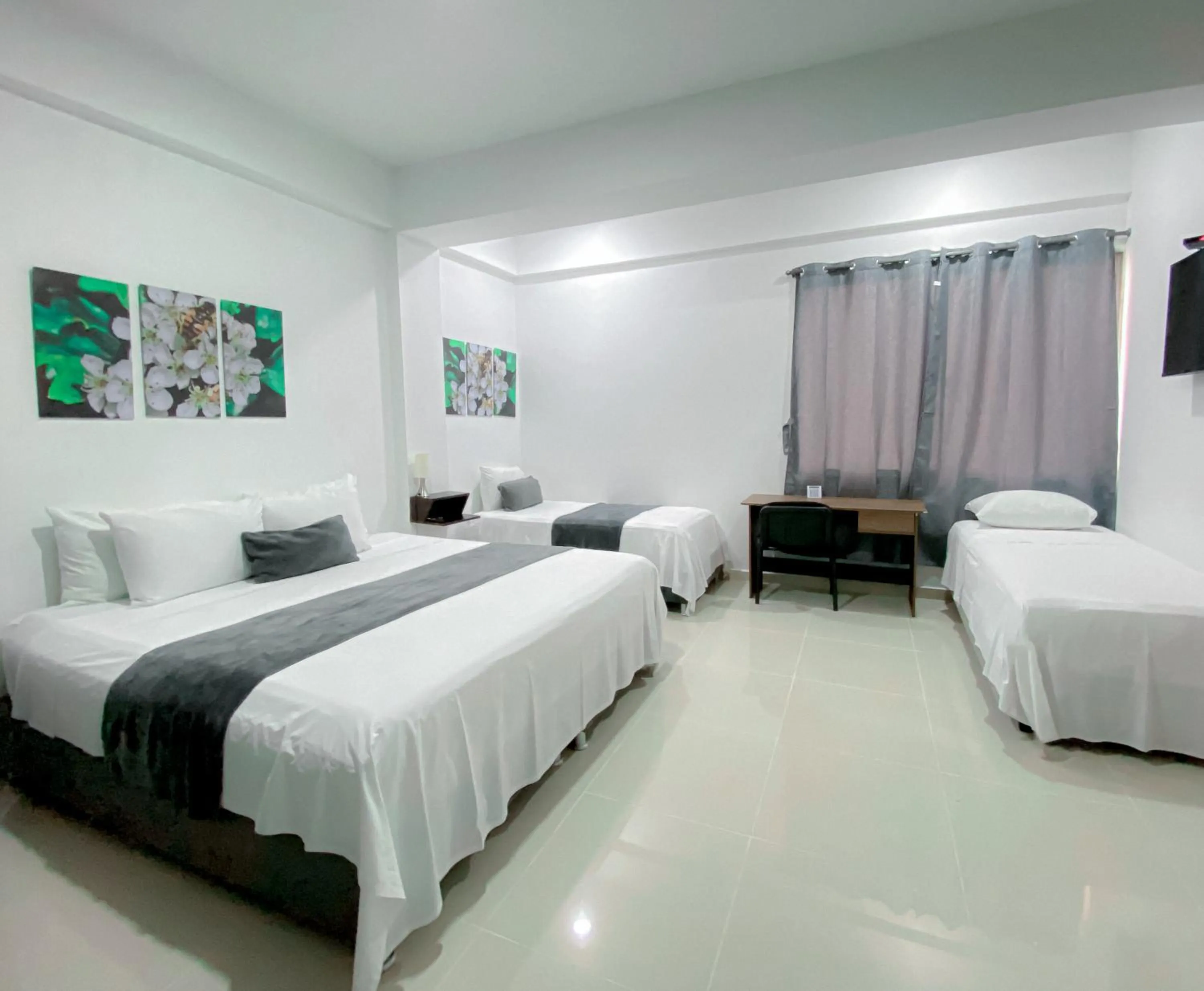 Bed in Hotel El Marqués De Manga