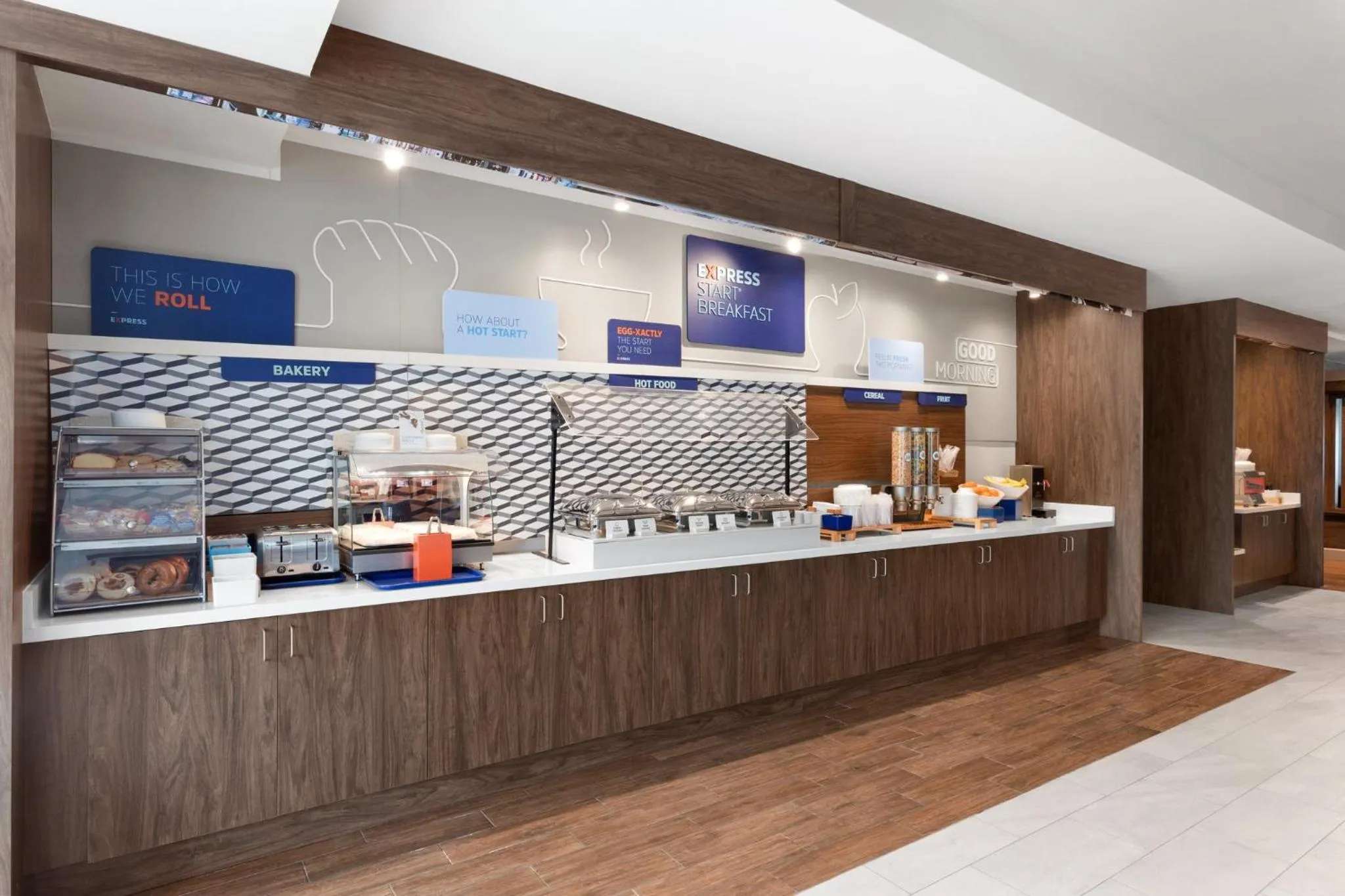 Breakfast in Holiday Inn Express Hotel & Suites Huntsville West - Research Park by IHG