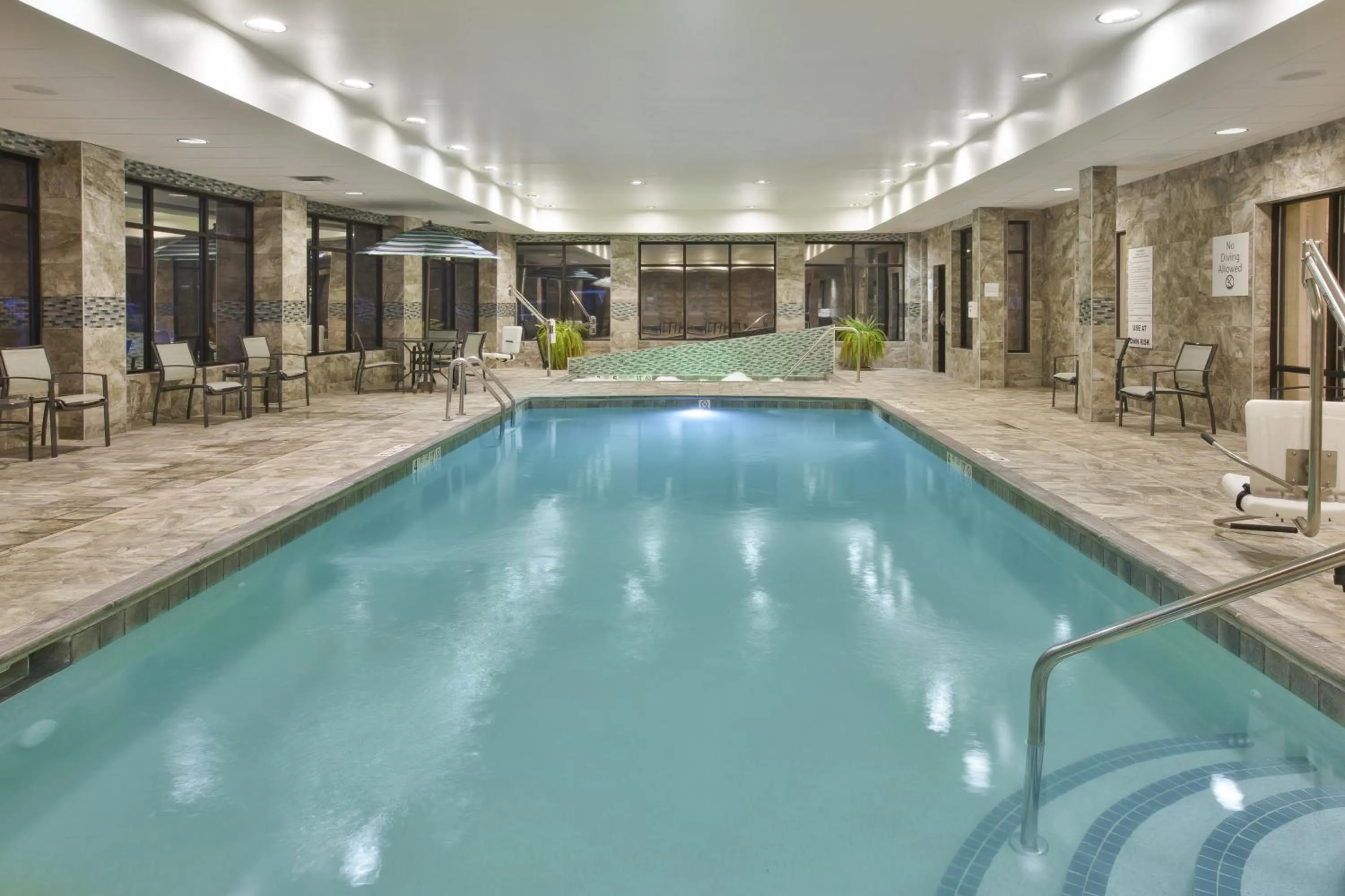 Swimming pool in Holiday Inn Express & Suites Geneva Finger Lakes by IHG