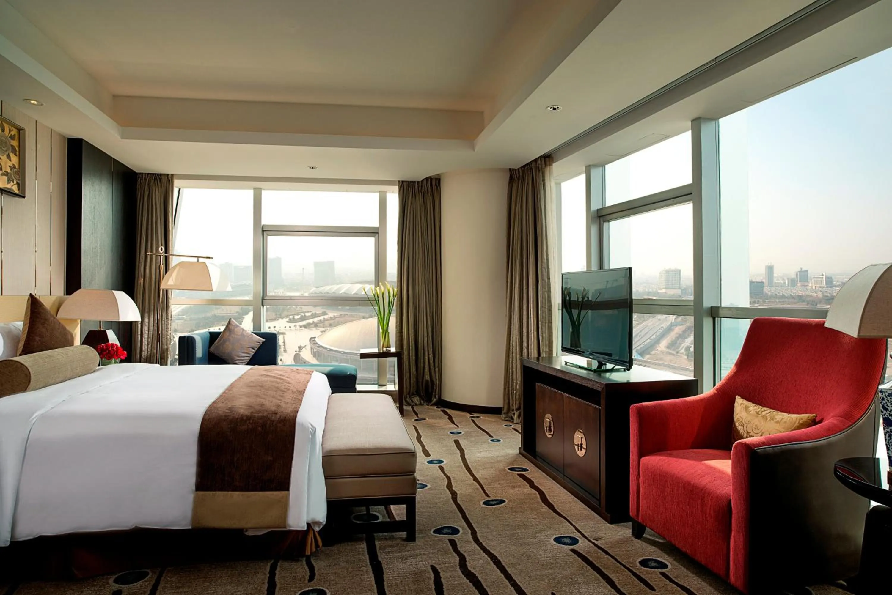 Photo of the whole room, Bed in Expo Center Hotel - Free Shuttle Bus & Late Check-out