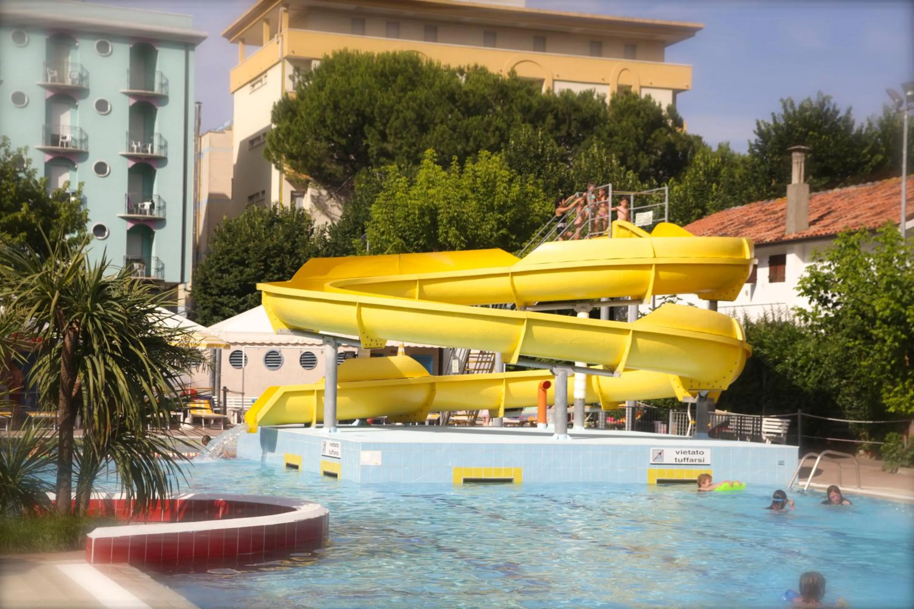 Swimming pool in Hotel Vanni