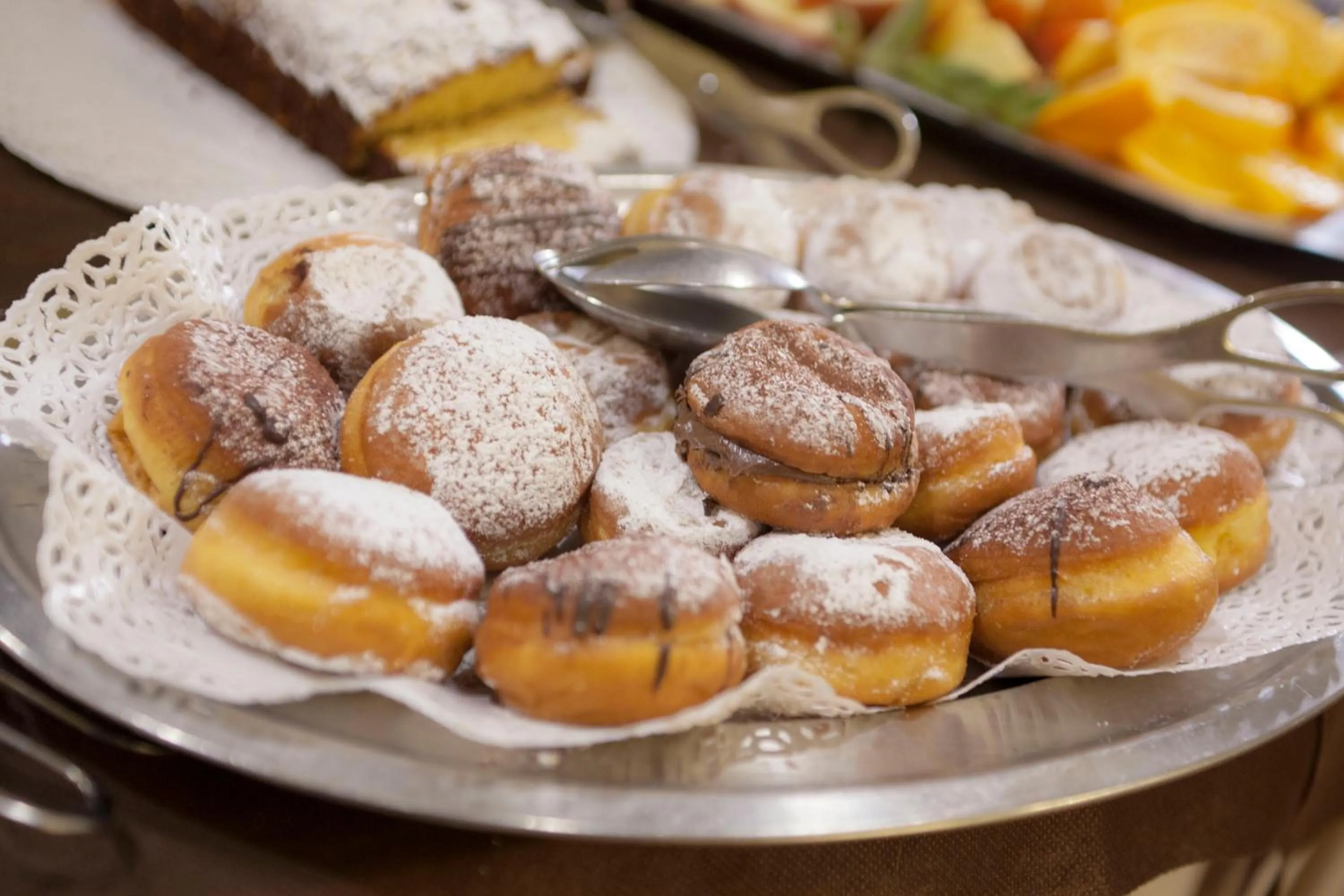 Buffet breakfast in Hotel Vanni