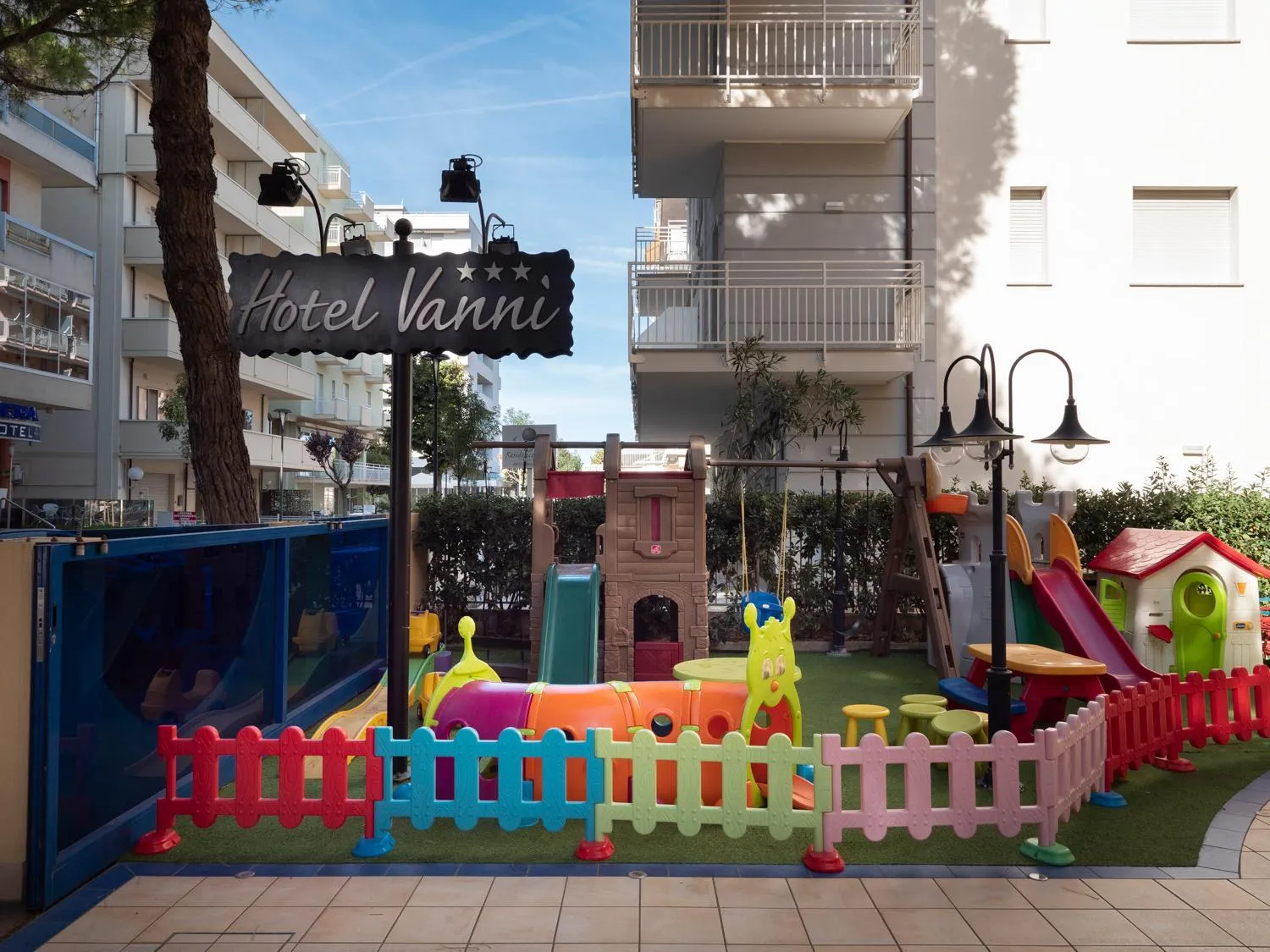 Children play ground in Hotel Vanni