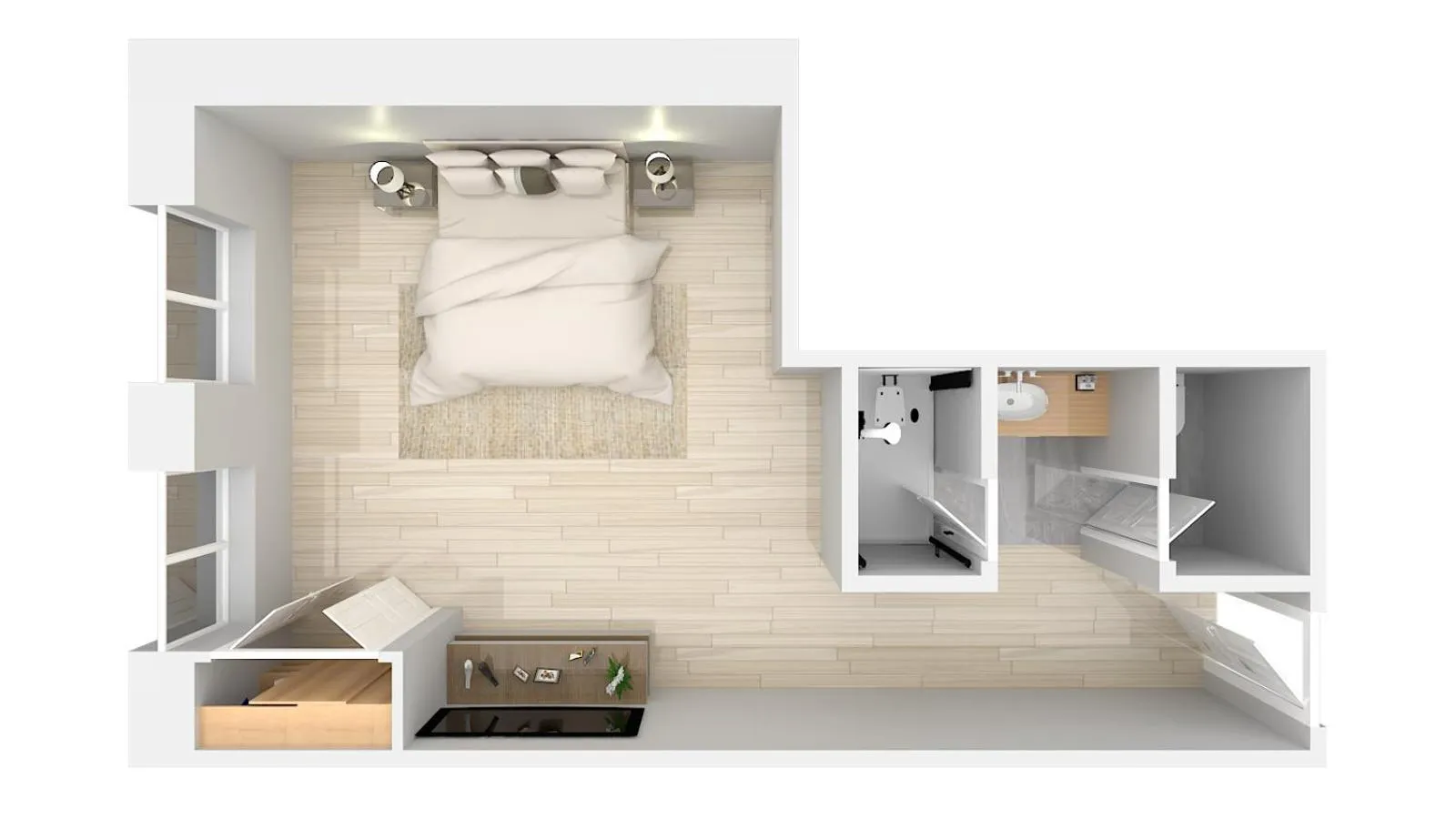 Floor plan in Good Hotels Downtown Denver