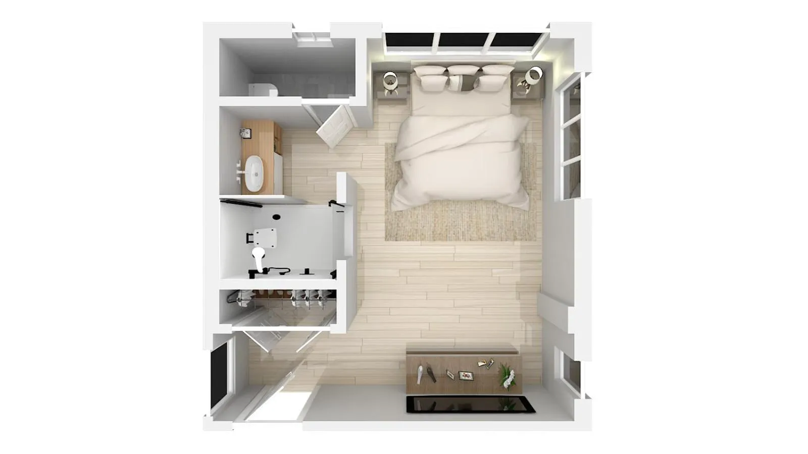 Floor plan in Good Hotels Downtown Denver