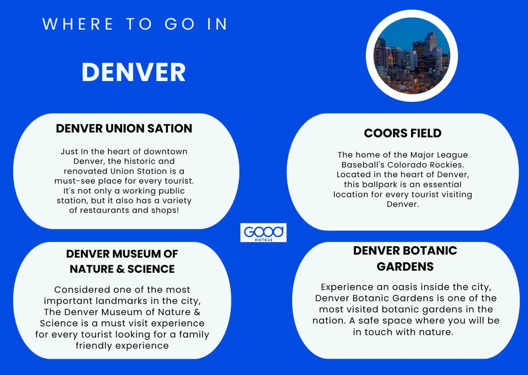 Activities in Good Hotels Downtown Denver