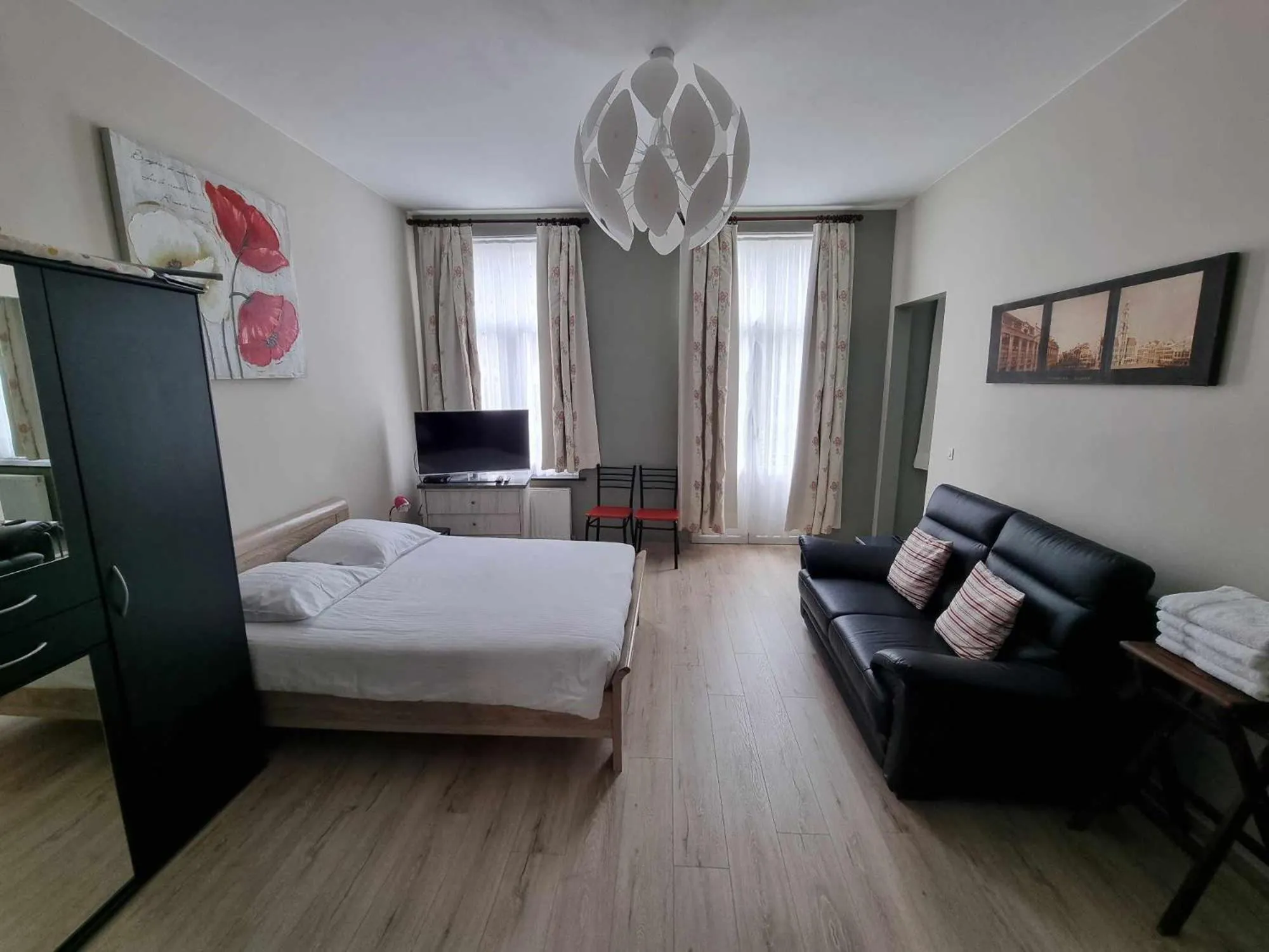 Bed in Apartments Marco Polo Midi