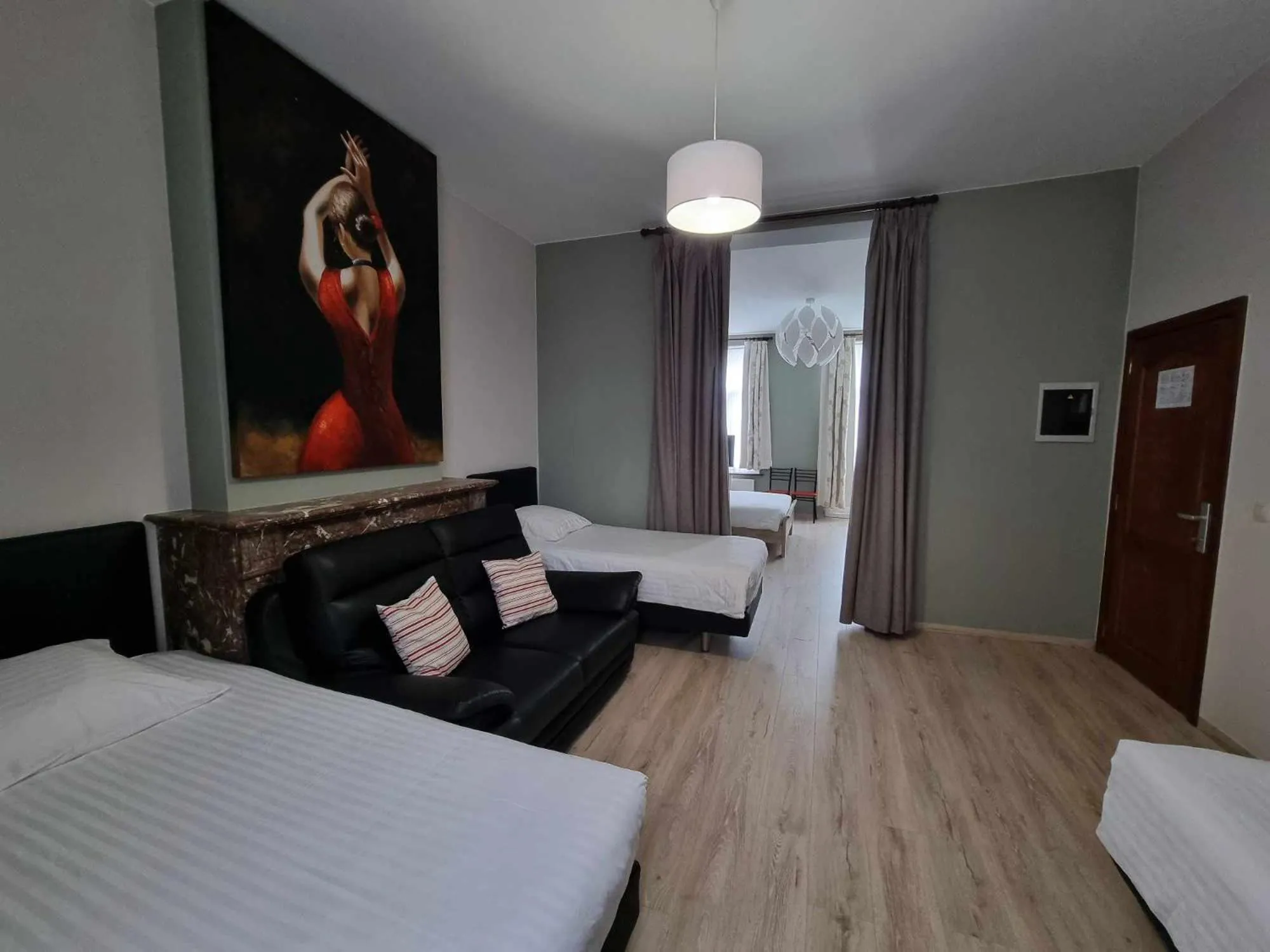 Bed in Apartments Marco Polo Midi