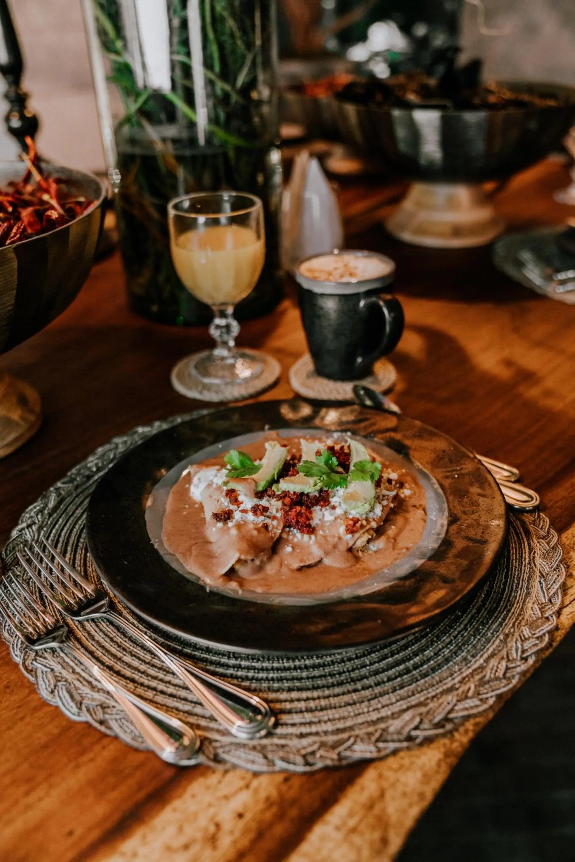 Food and drinks in CASA LUCIANA Condesa