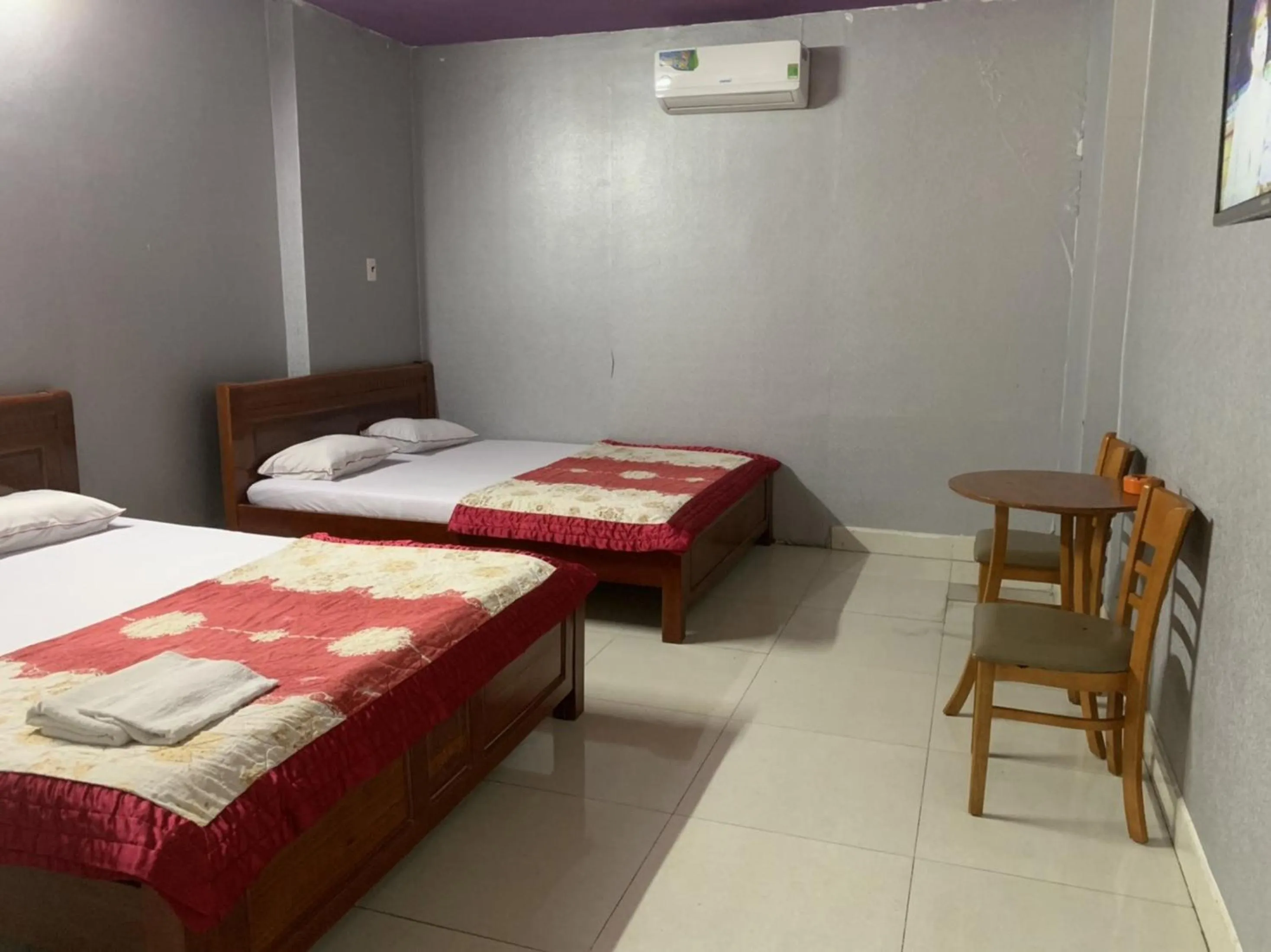 Bed in Gia Bao Hotel